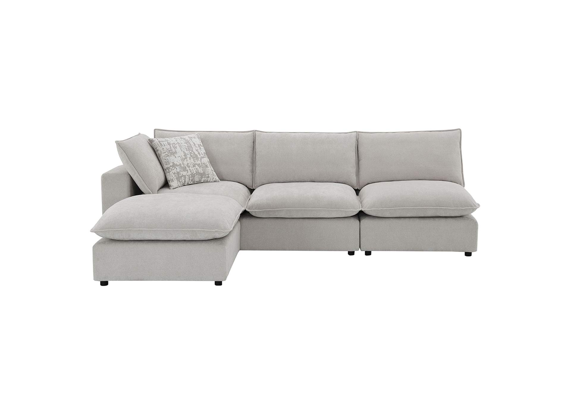 Marisa Modular Left Facing Loveseat with 2 Pillows image 15