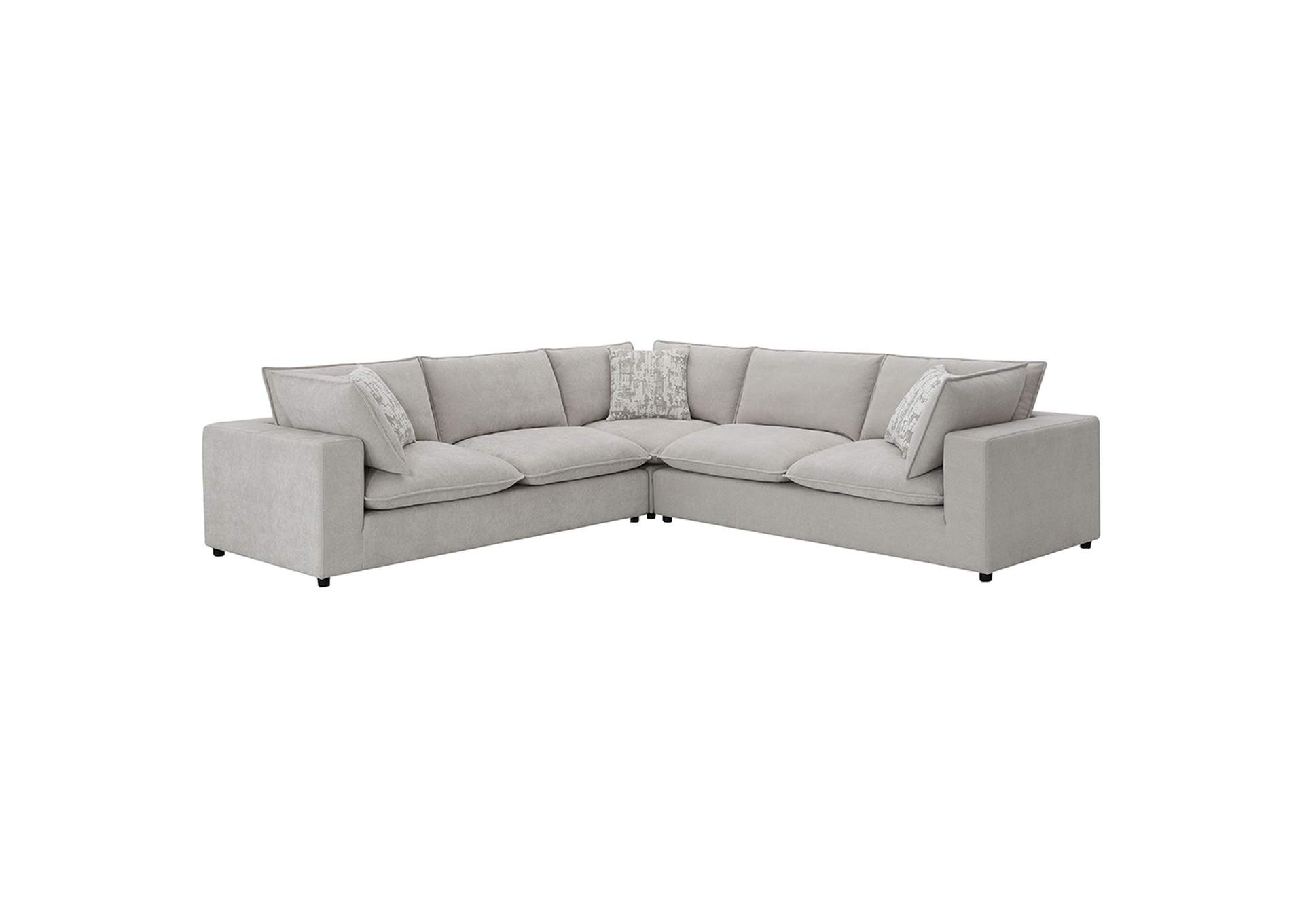 Marisa Modular Left Facing Loveseat with 2 Pillows image 14