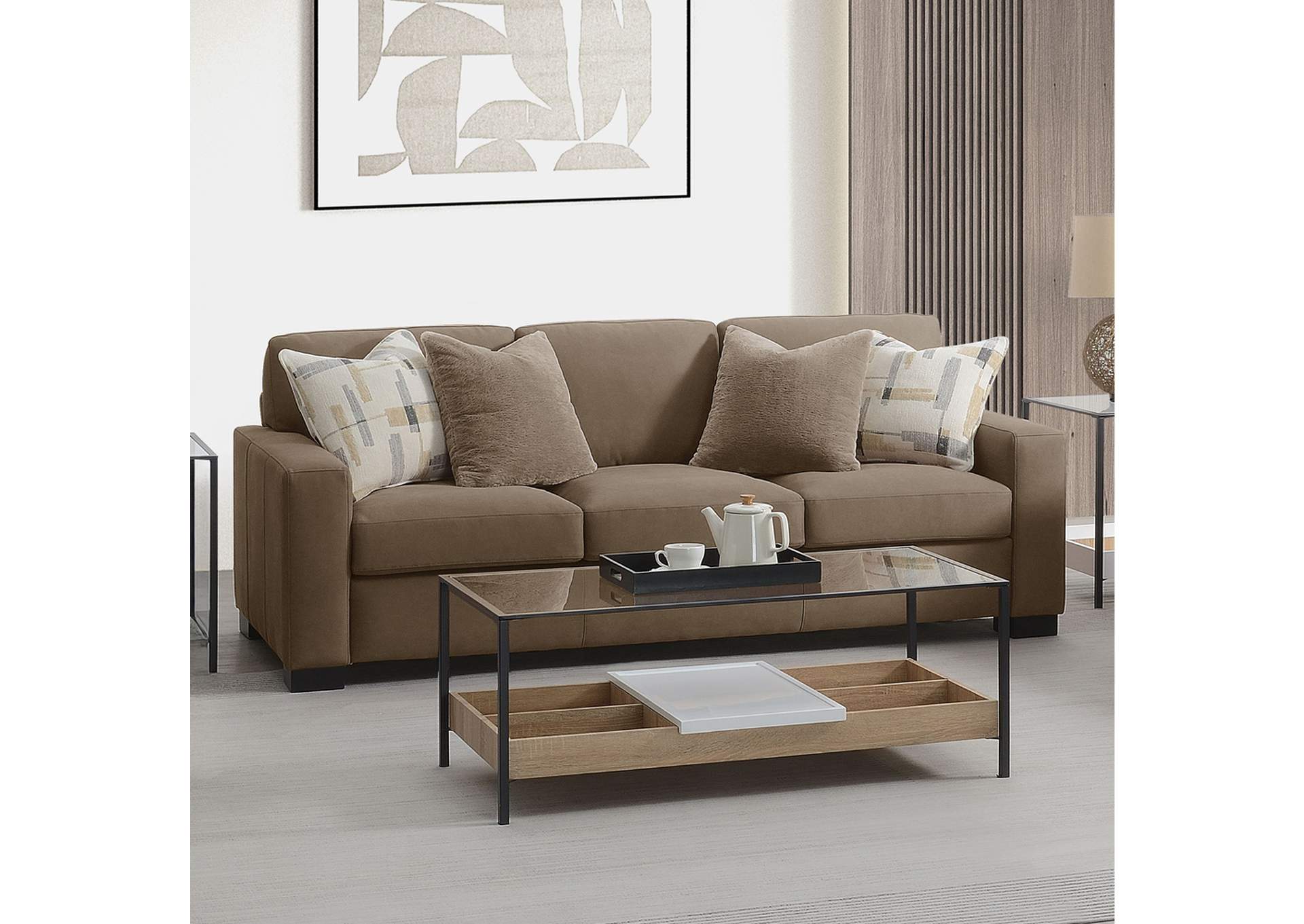Darya Sofa with 4 Pillows image 1