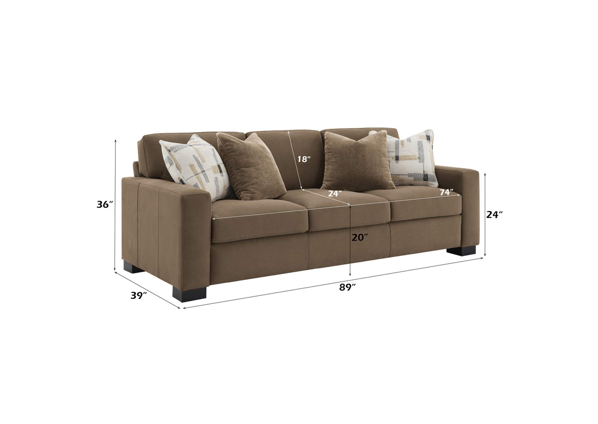 Darya Sofa with 4 Pillows image 7