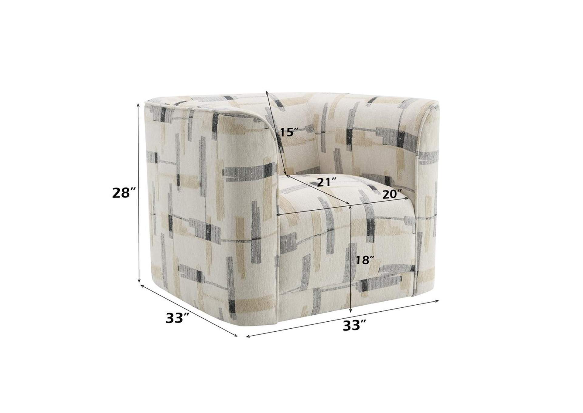 Darya Chair with Swivel image 7