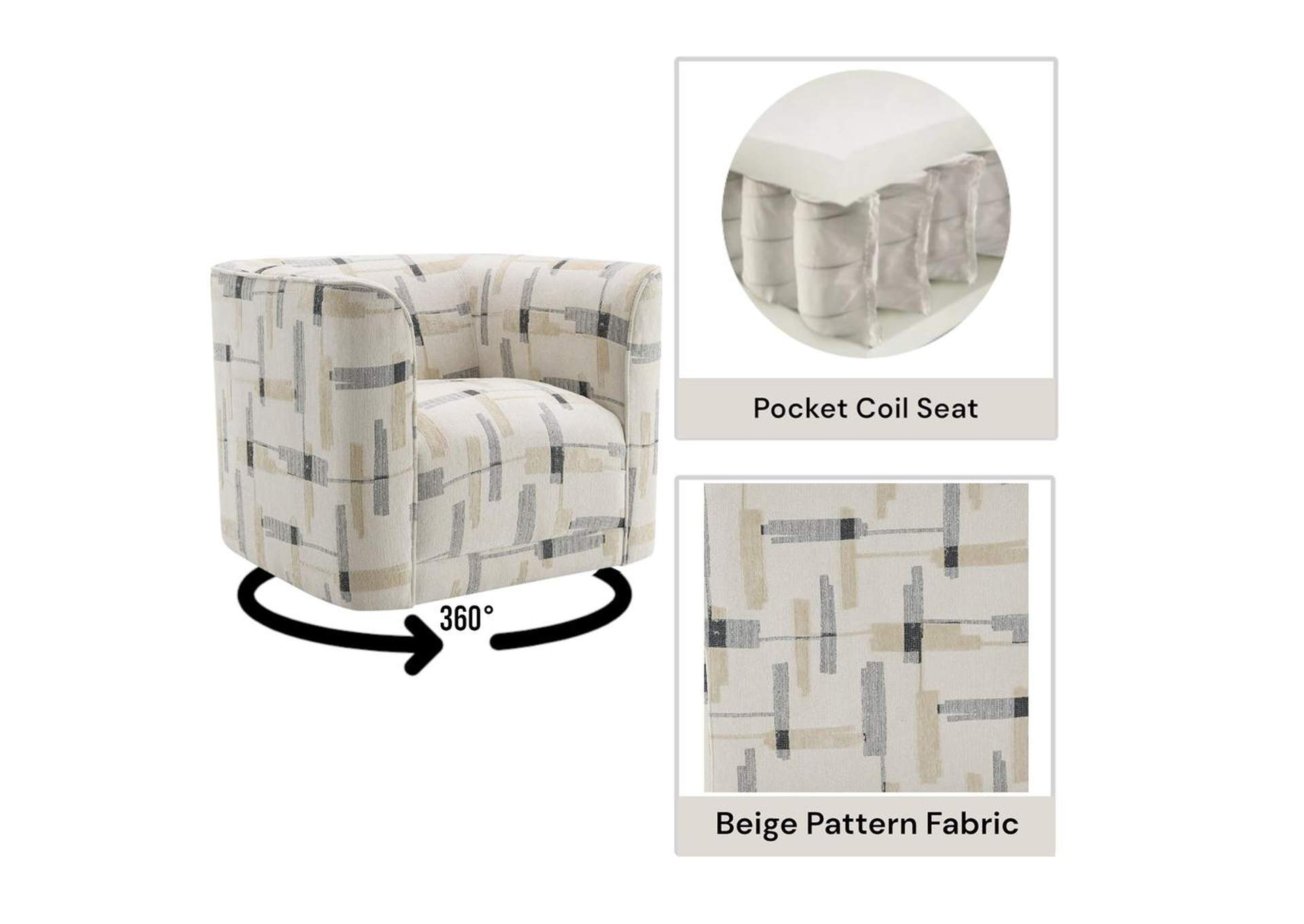 Darya Chair with Swivel image 8