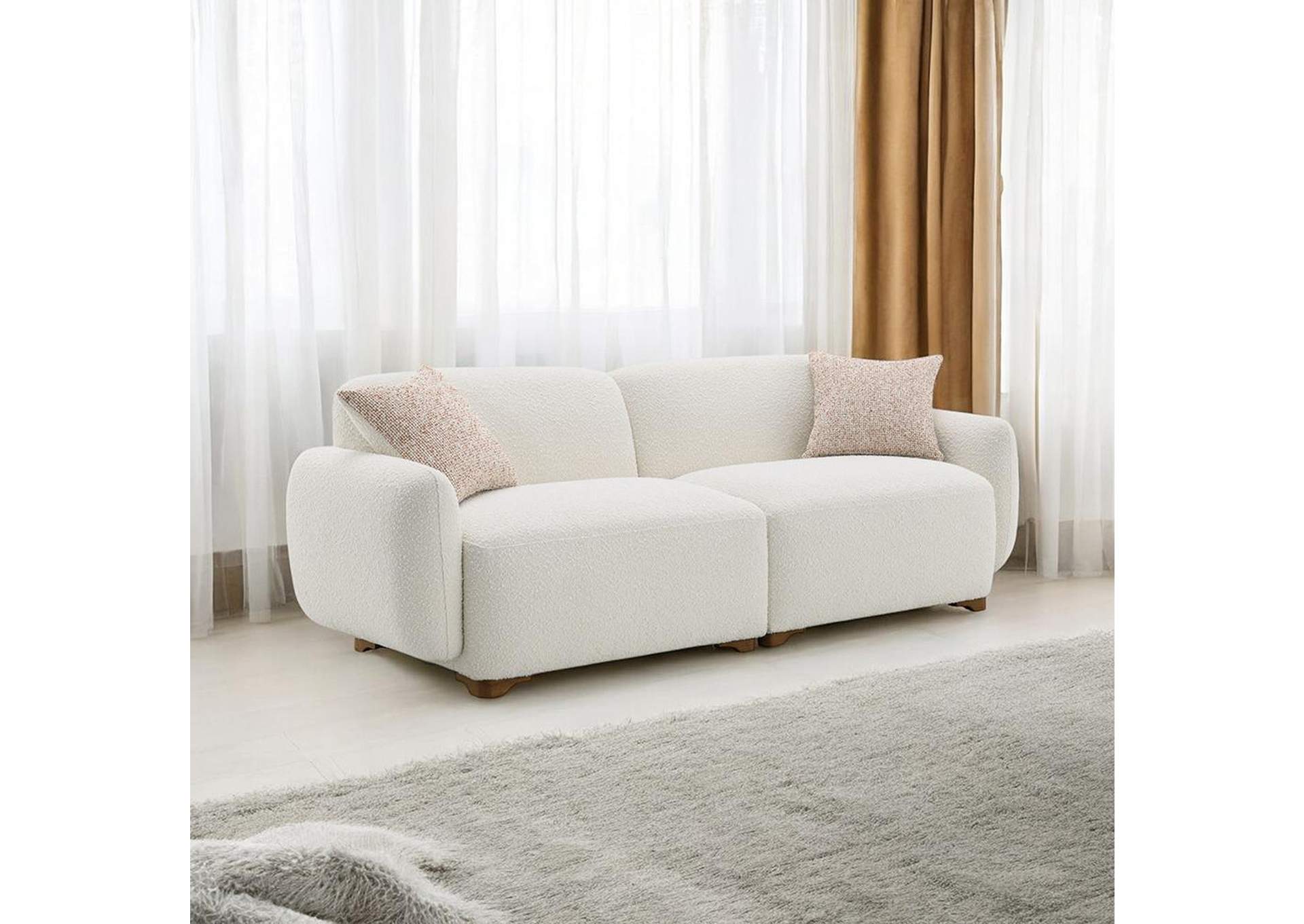Darius Sofa with 2 Pillows image 1
