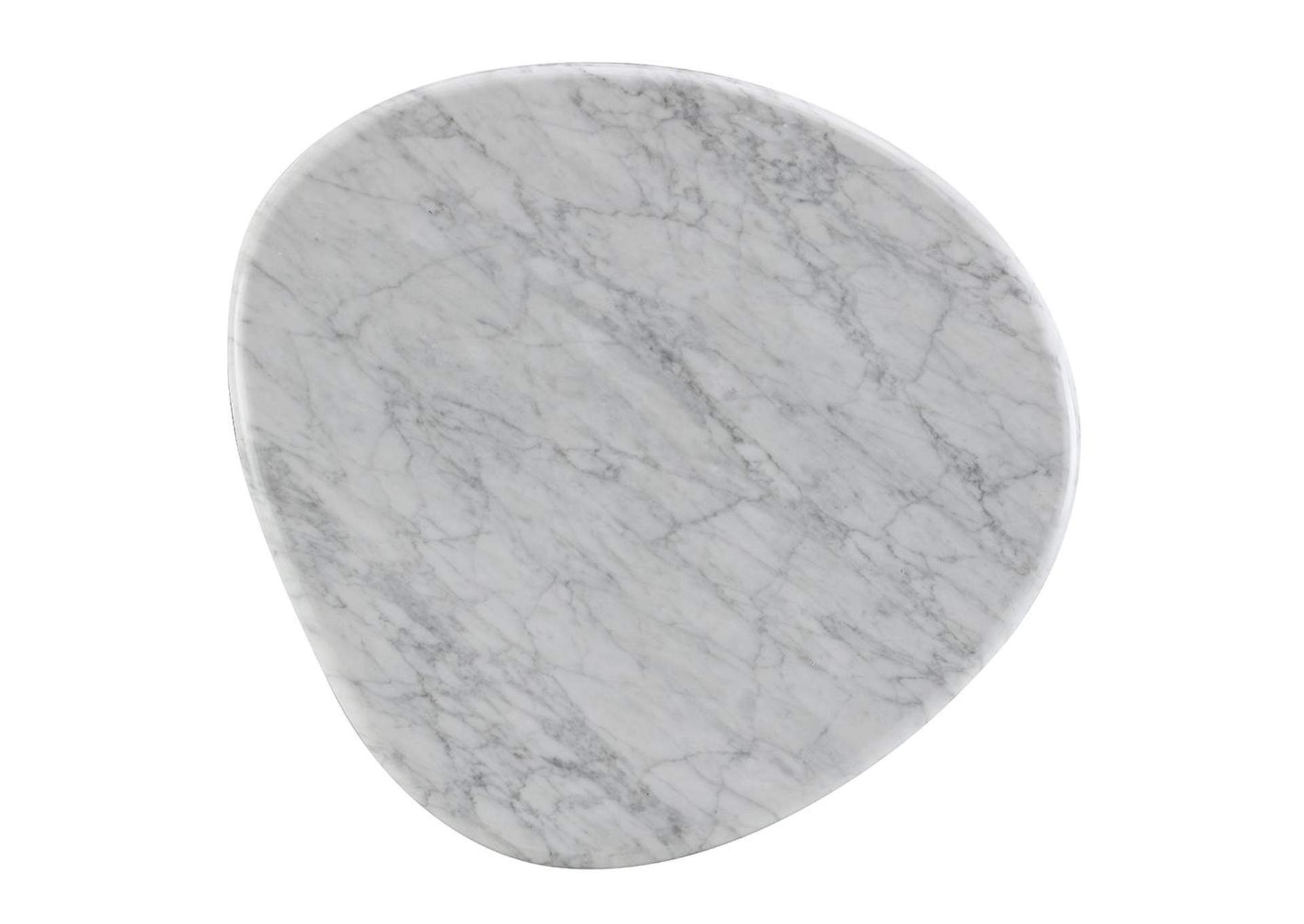 Haidar End Table with Natural Marble image 5