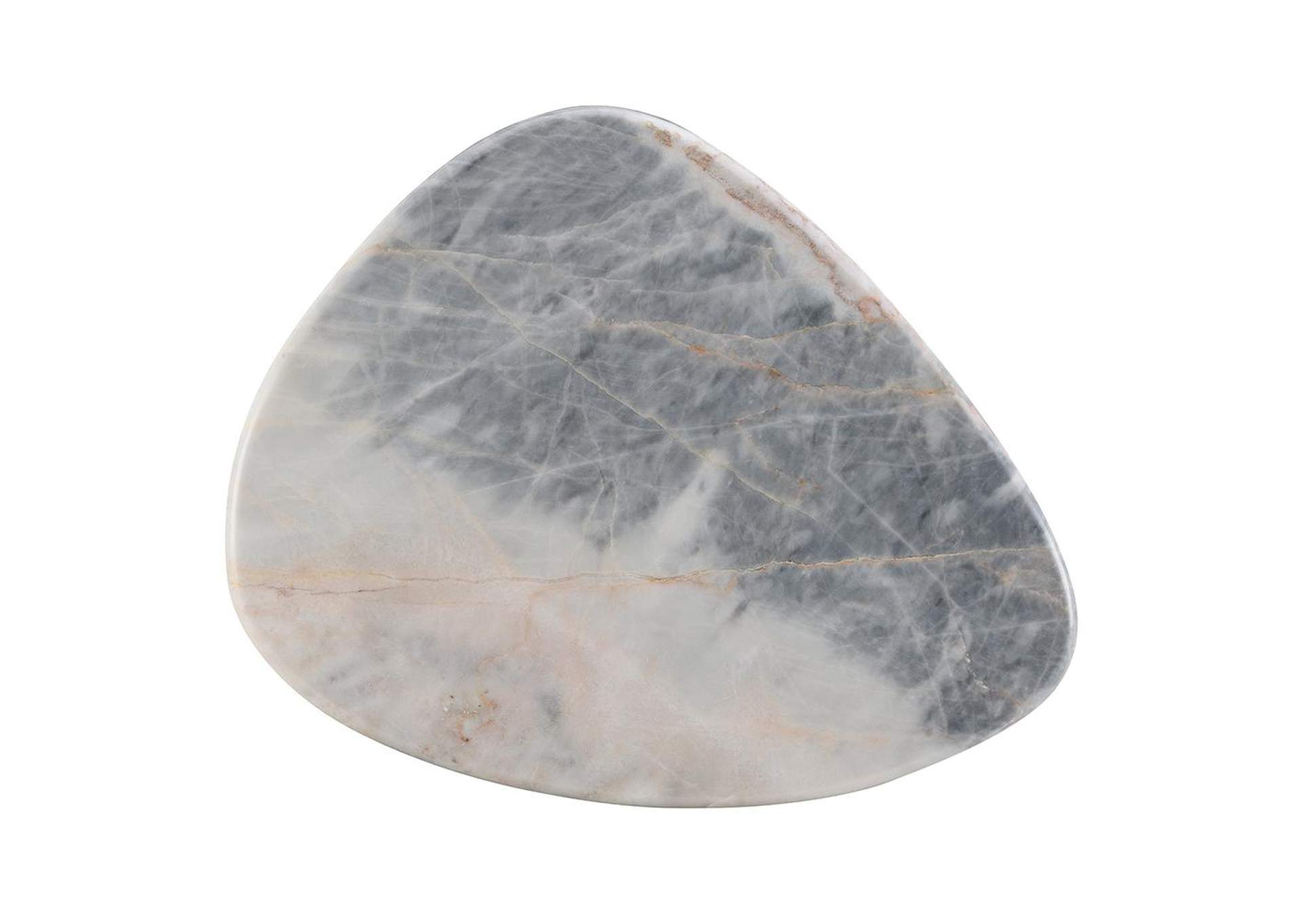 Hanale End Table with Natural Marble image 5