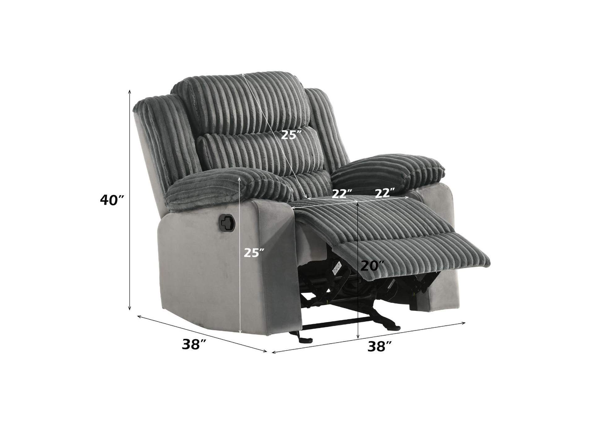 Lesley Motion Glider Recliner image 9