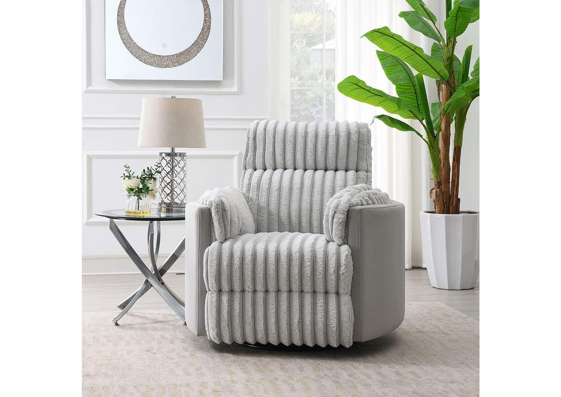 Emee Glider Recliner with Swivel image 1