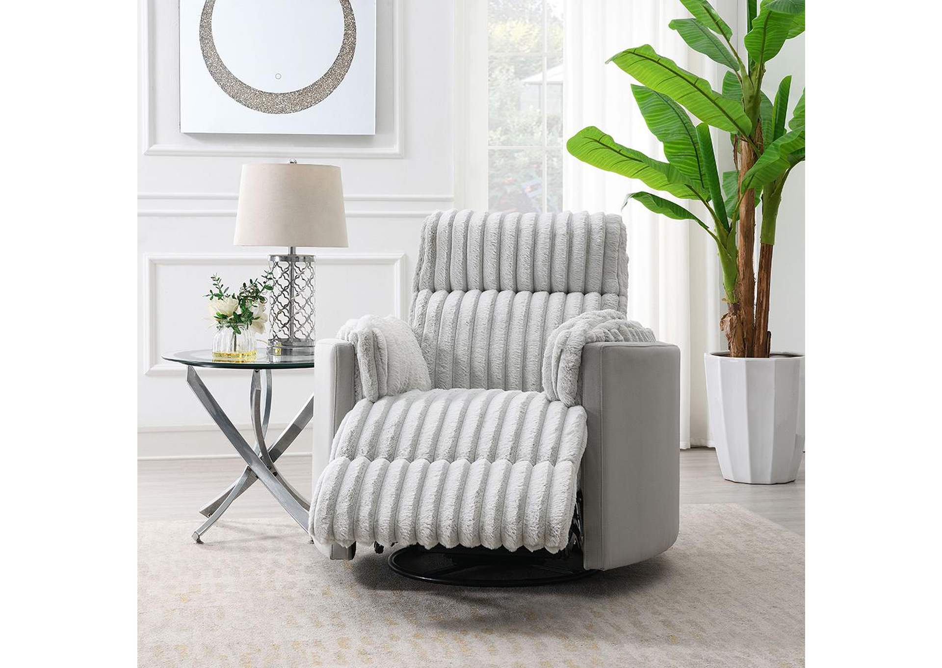 Emee Glider Recliner with Swivel image 3