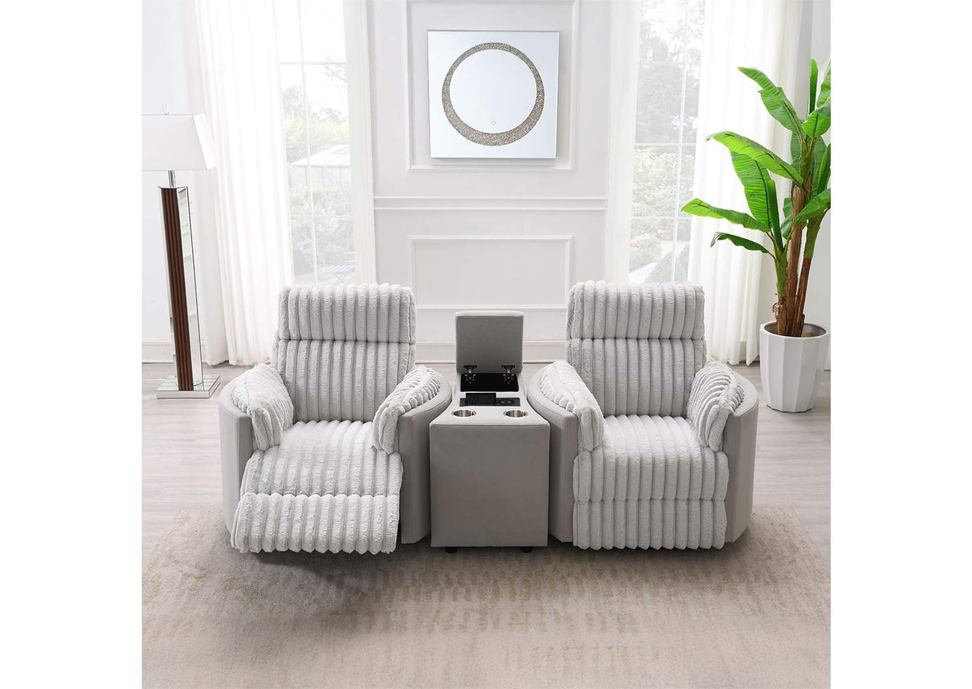 Emee Glider Recliner with Swivel image 9