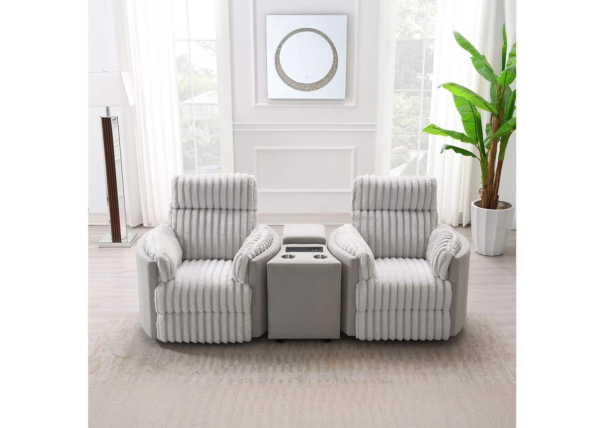 Emee Glider Recliner with Swivel image 11