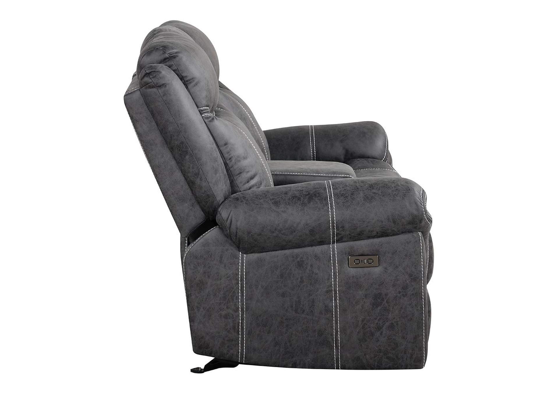 Zubaida Power Motion Loveseat with USB image 5