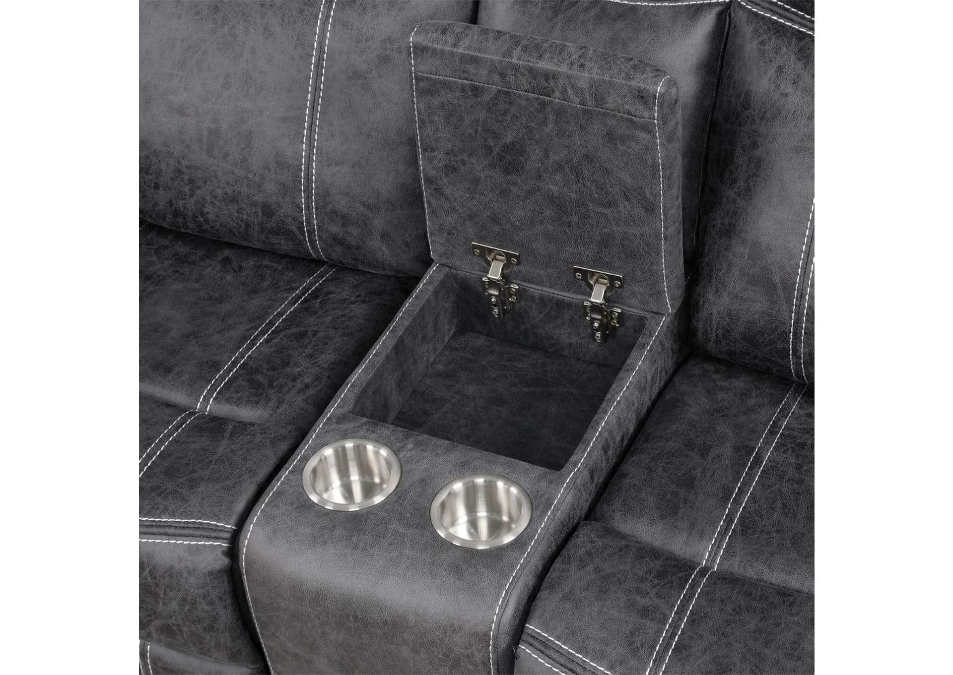 Zubaida Power Motion Loveseat with USB image 7