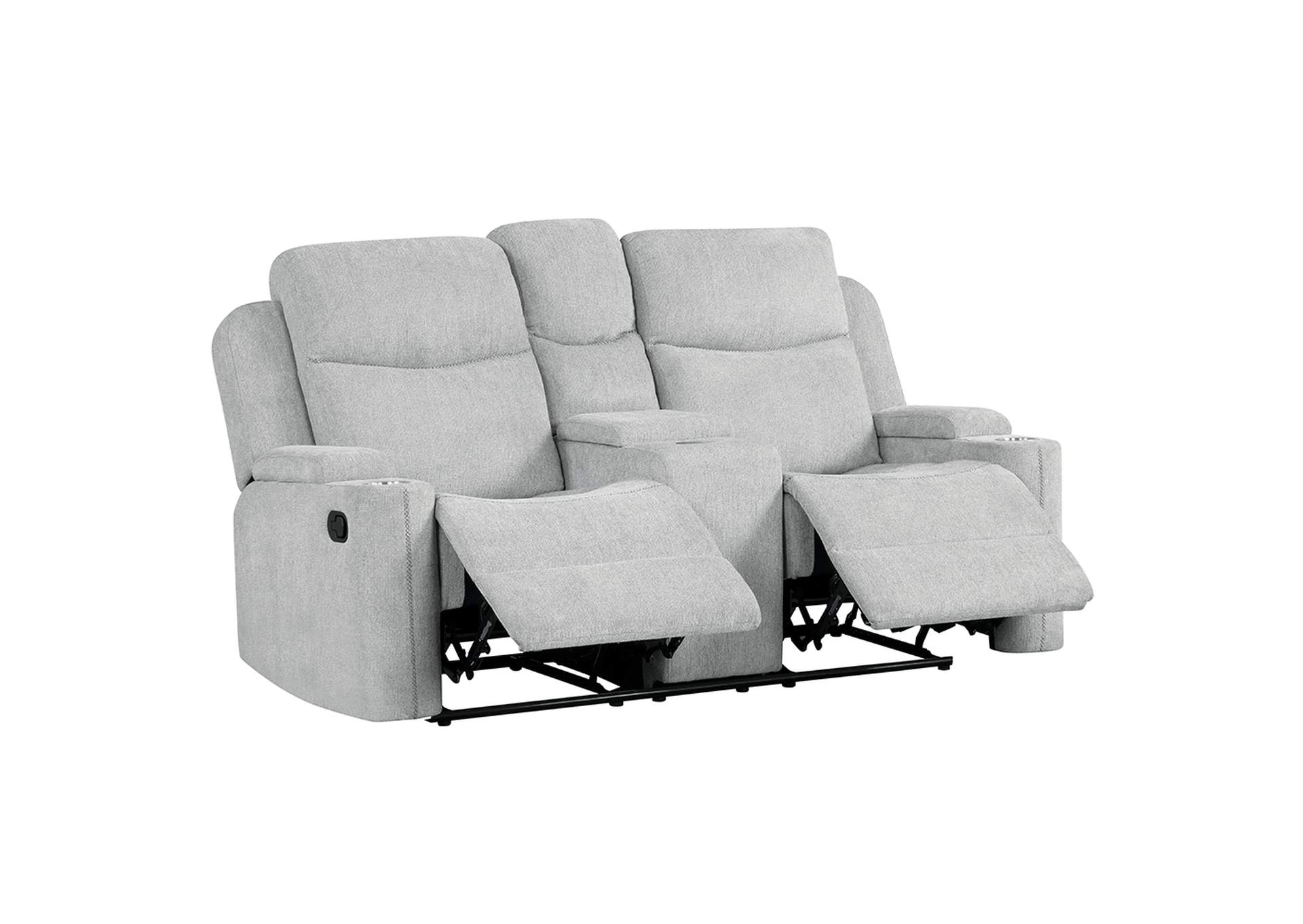 Galya Motion Loveseat with Console image 3