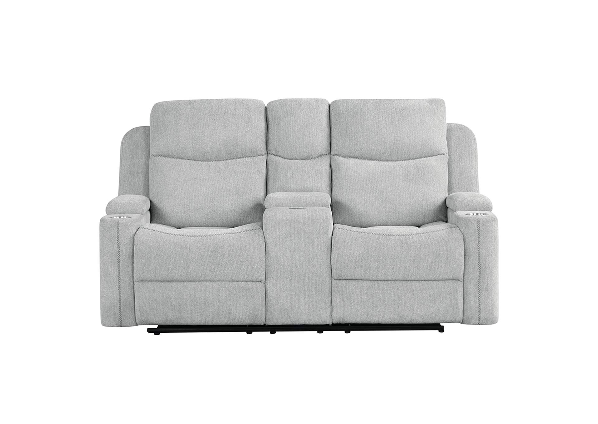 Galya Motion Loveseat with Console image 4