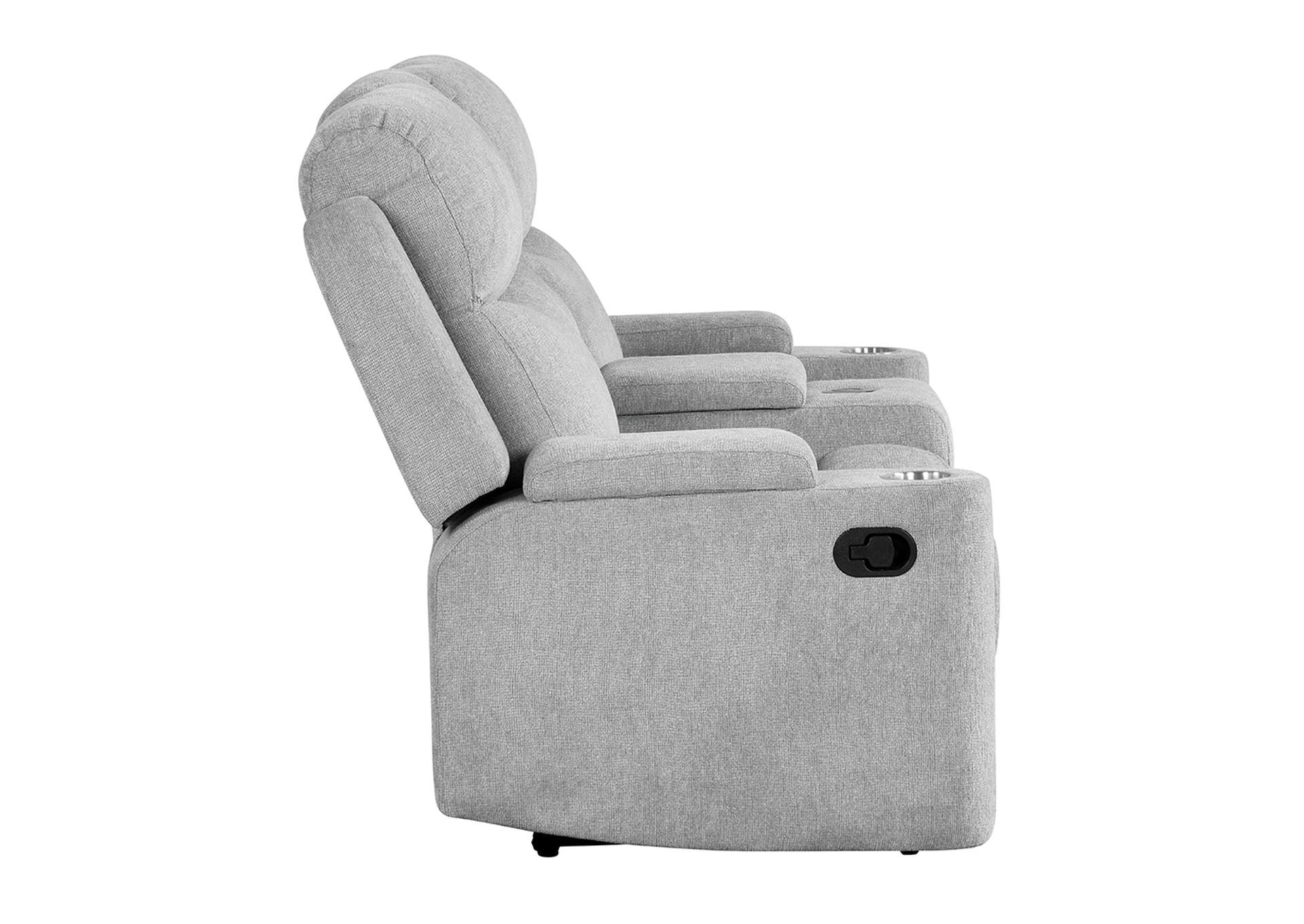 Galya Motion Loveseat with Console image 5
