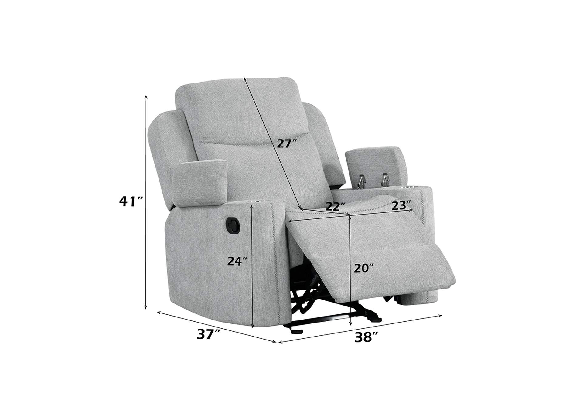 Galya Motion Glider Recliner image 9