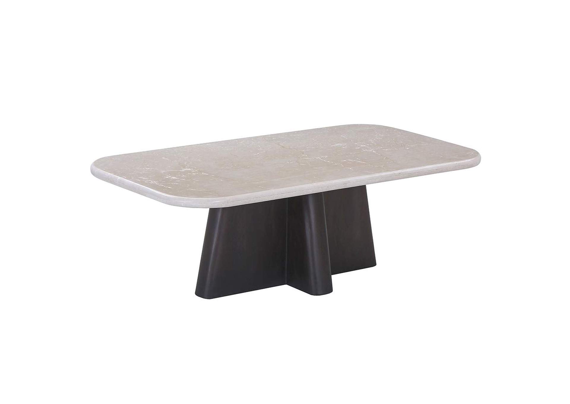 Jacory Coffee Table with Bottocino Marble Top image 1