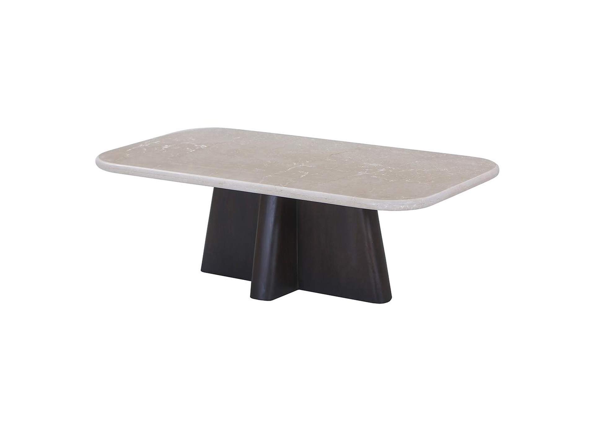 Jacory Coffee Table with Bottocino Marble Top image 3