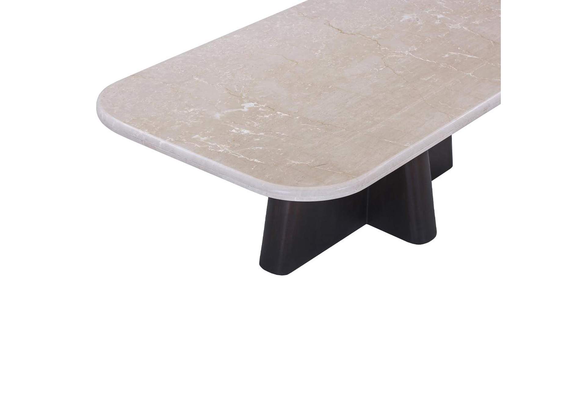 Jacory Coffee Table with Bottocino Marble Top image 5