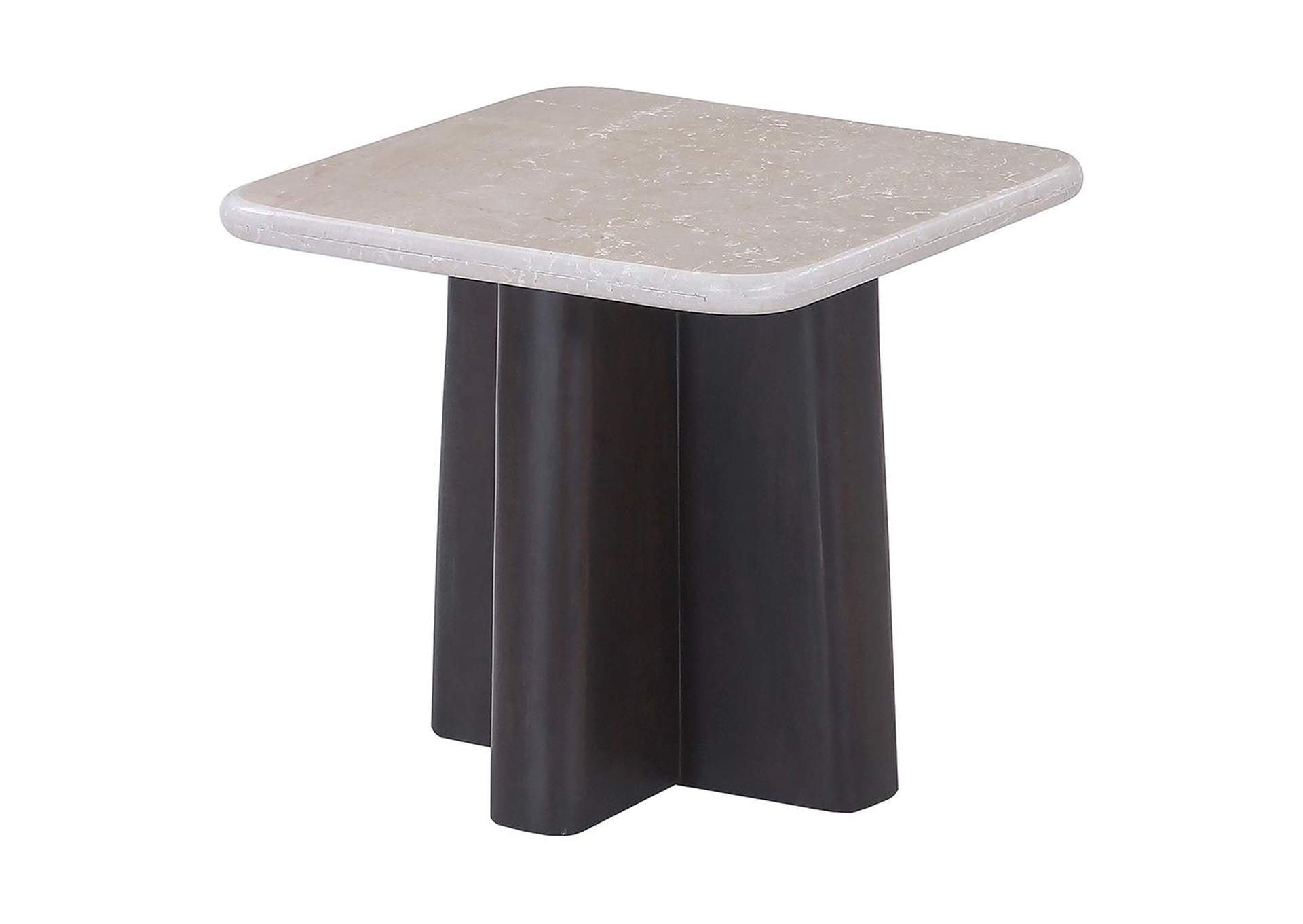 Jacory End Table with Bottocino Marble Top image 1