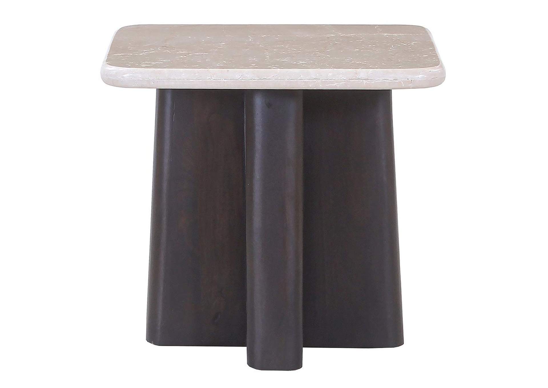 Jacory End Table with Bottocino Marble Top image 3
