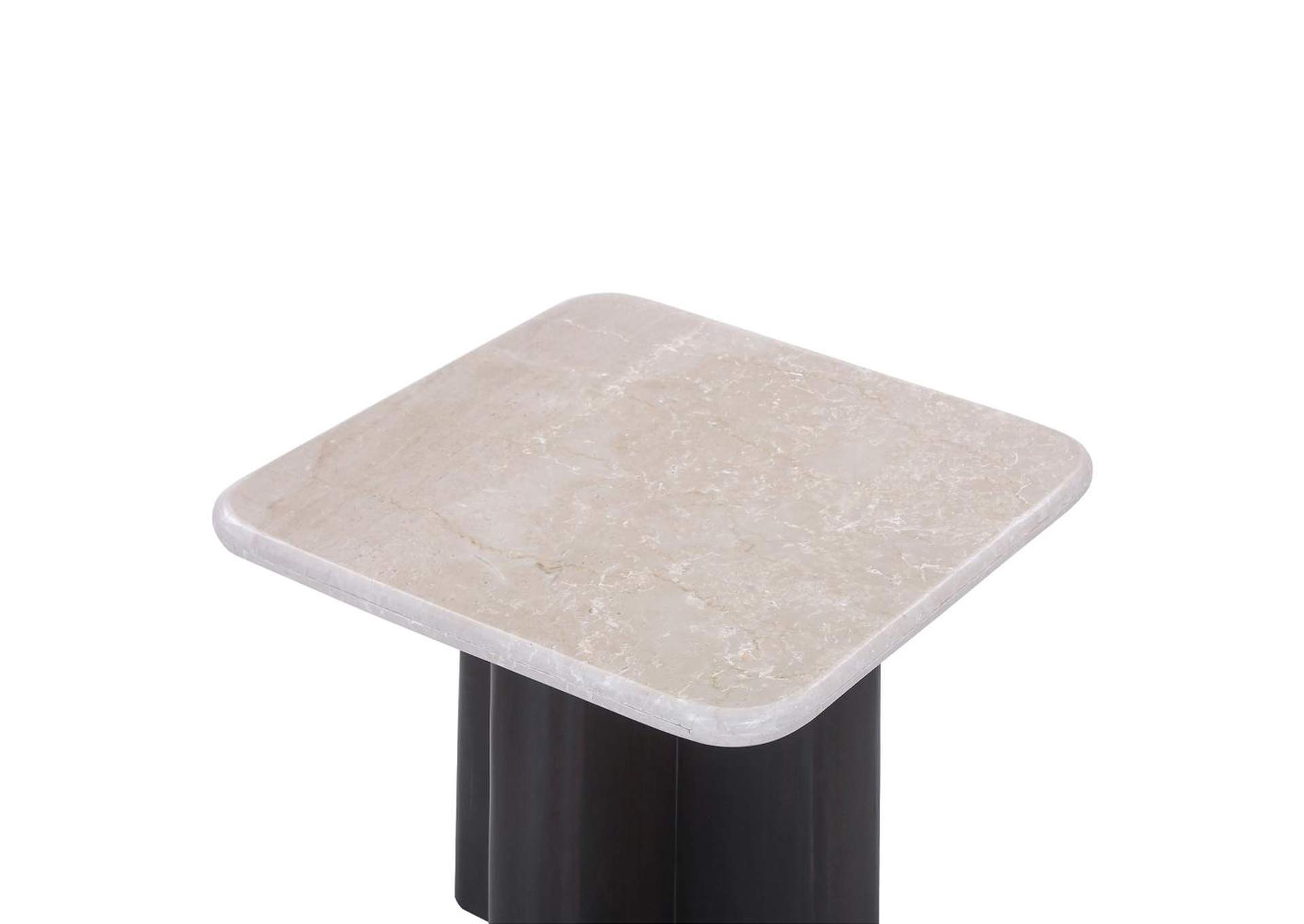 Jacory End Table with Bottocino Marble Top image 4