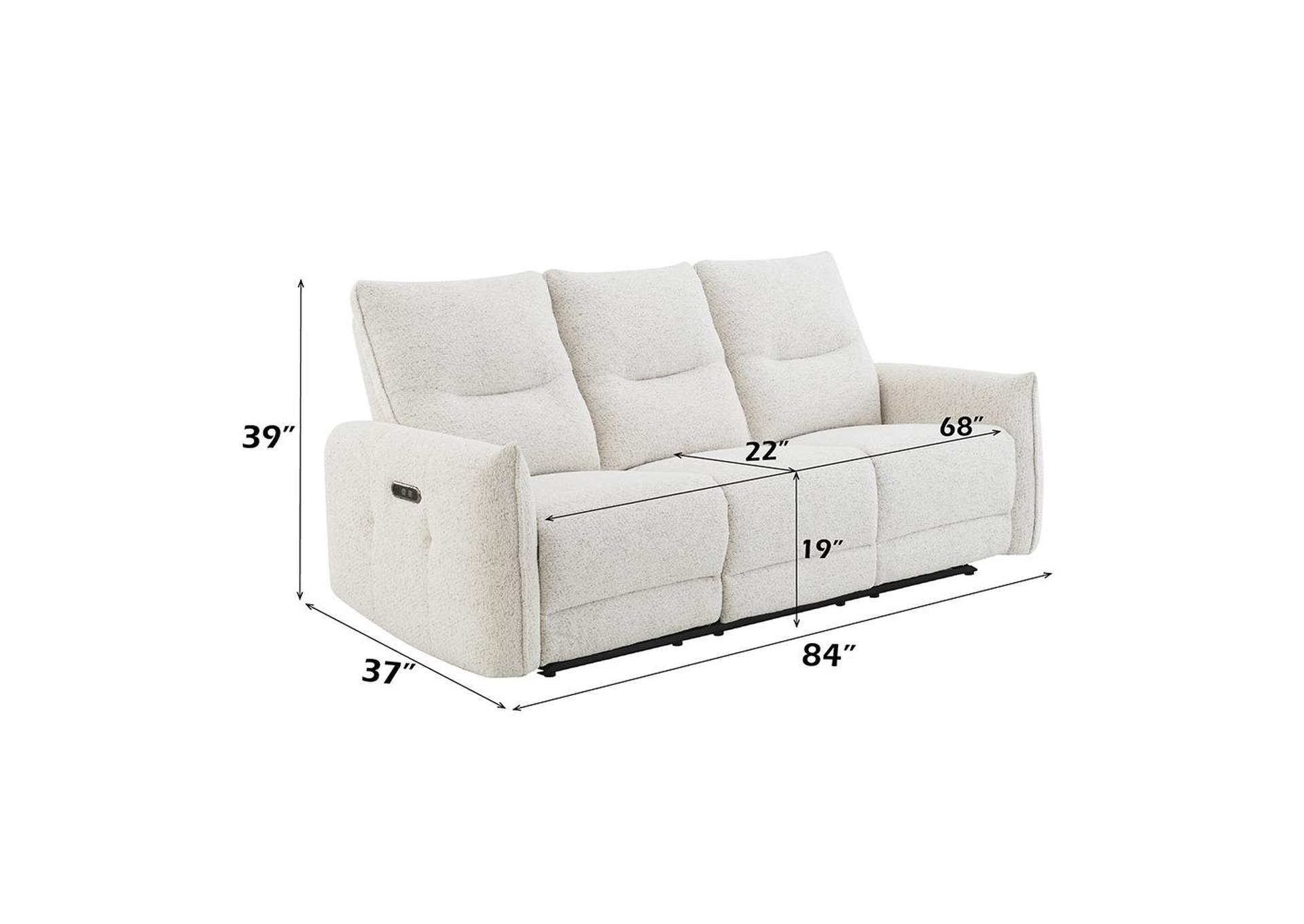 Lalisa Power Motion Sofa with USB Port image 10