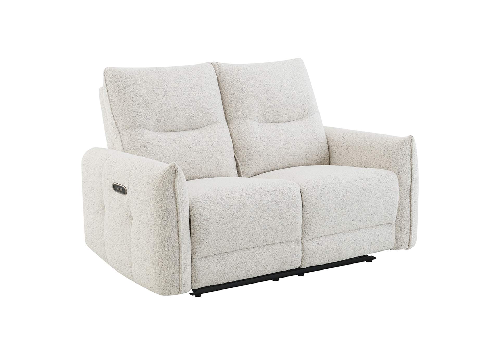 Lalisa Power Motion Loveseat with USB Port image 3