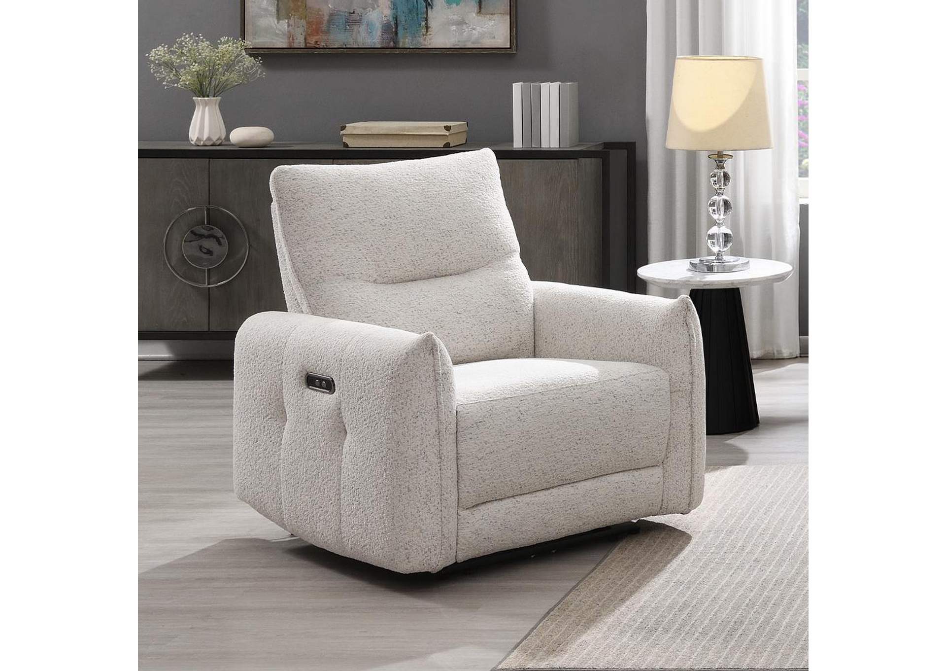 Lalisa Power Motion Recliner with USB Port image 1