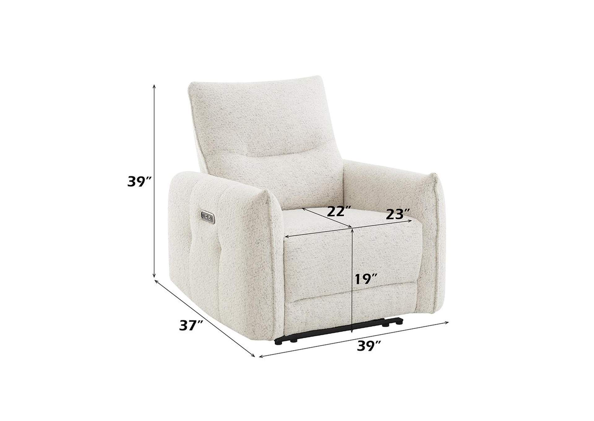 Lalisa Power Motion Recliner with USB Port image 10