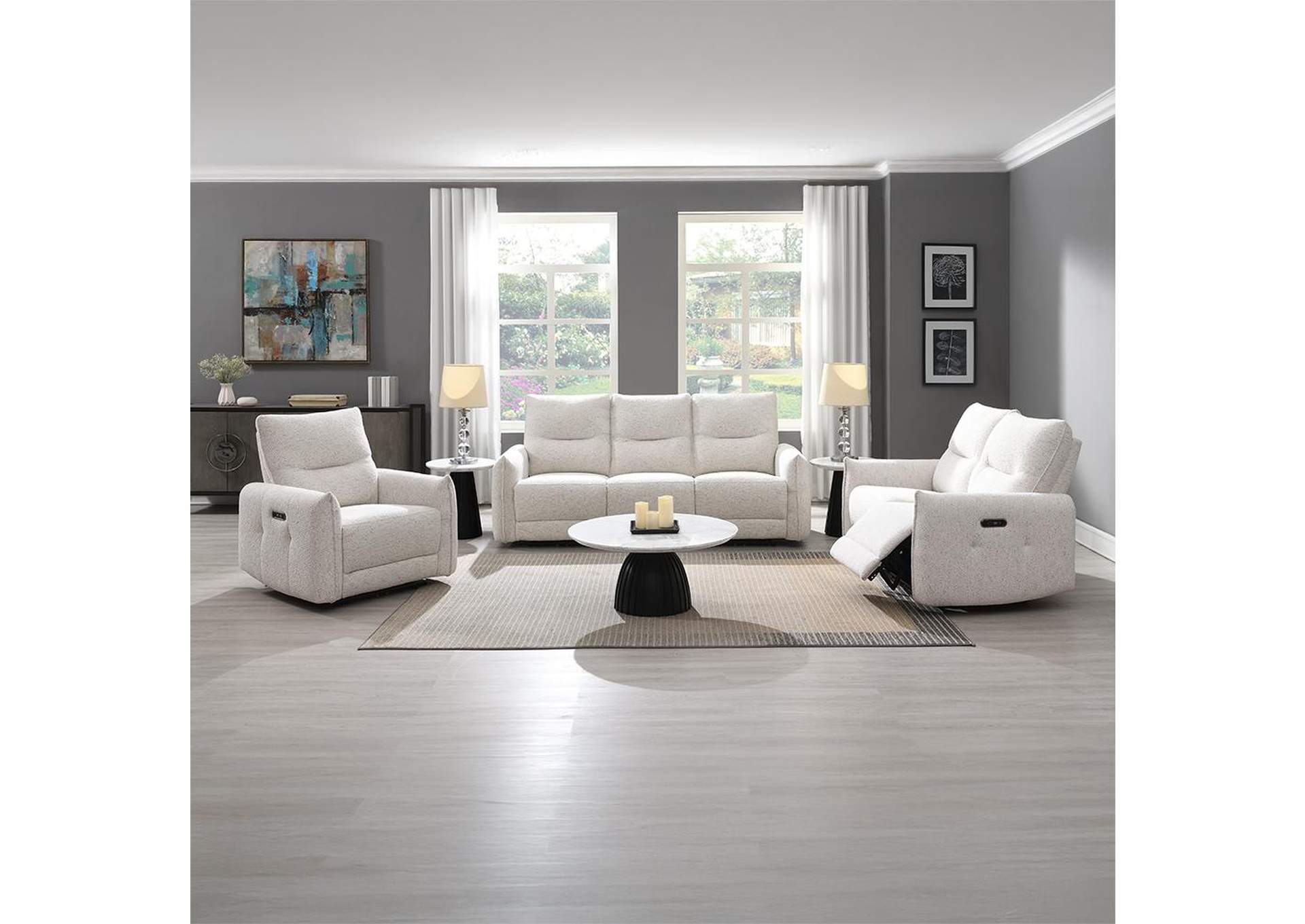 Lalisa Power Motion Recliner with USB Port image 11