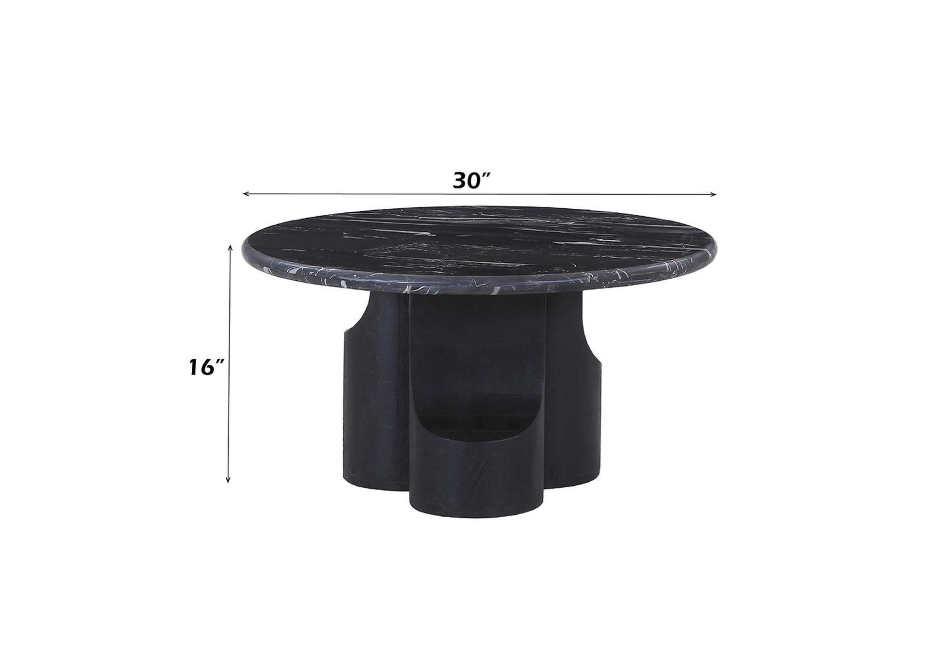 Kinton Coffee Table with Natural Marble Top image 5