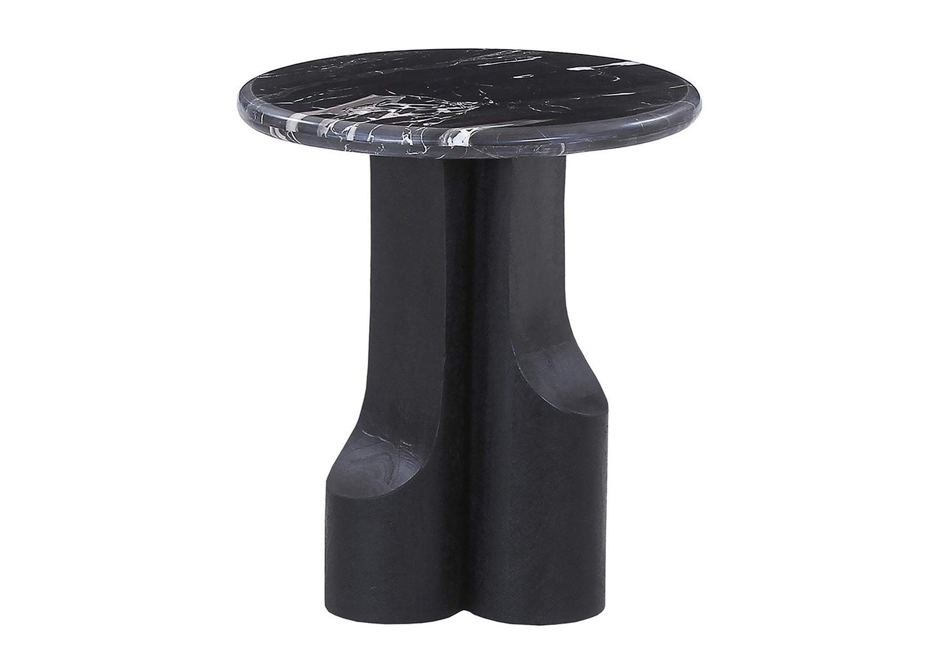 Kinton End Table with Natural Marble Top image 1