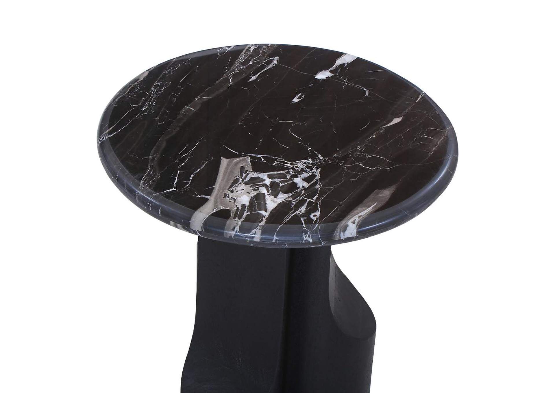 Kinton End Table with Natural Marble Top image 4