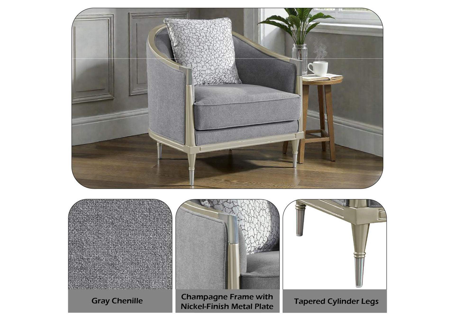 Fernando Chair with Pillow image 10