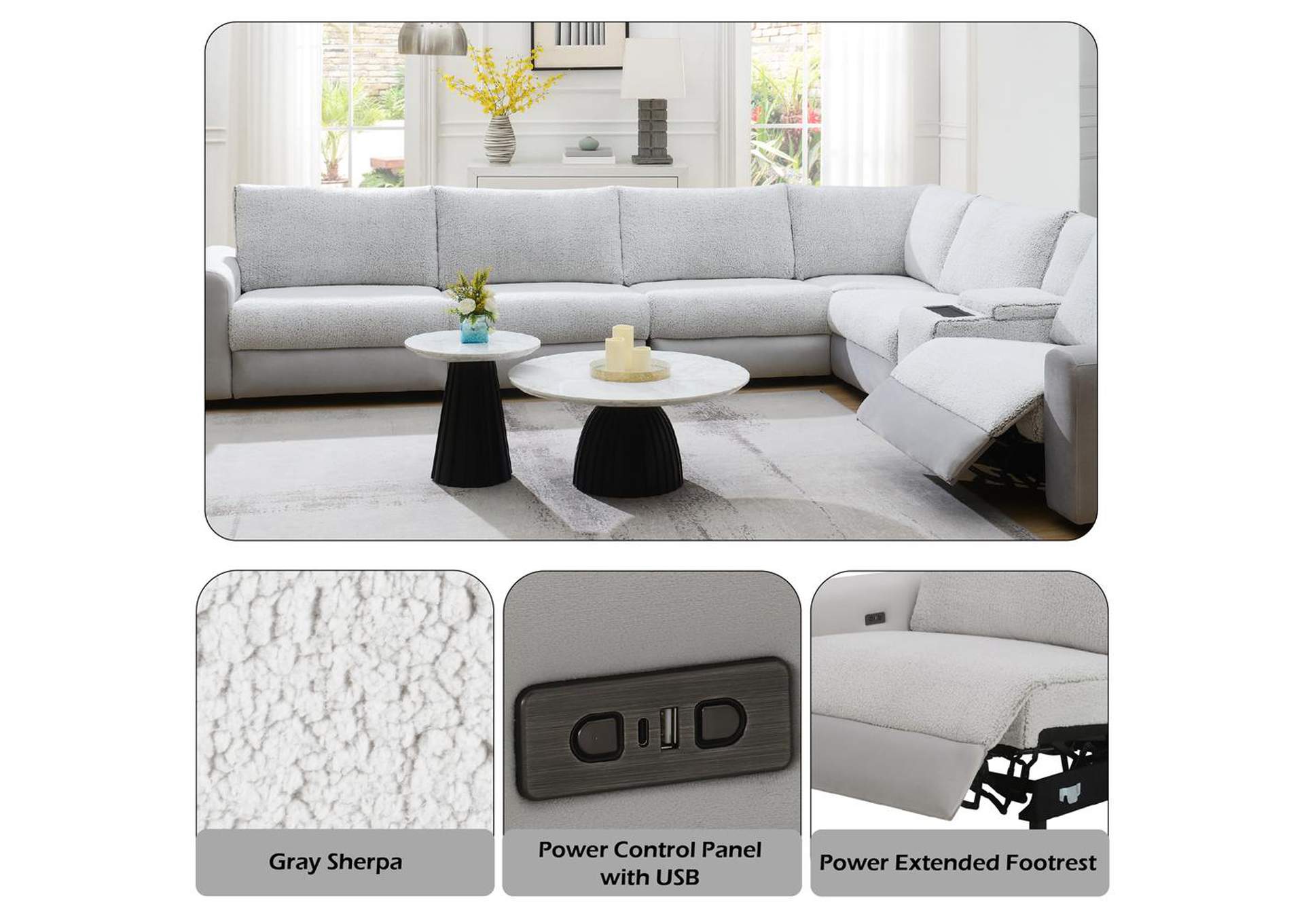 Tarrance Modular Power Lf Power Recliner image 17