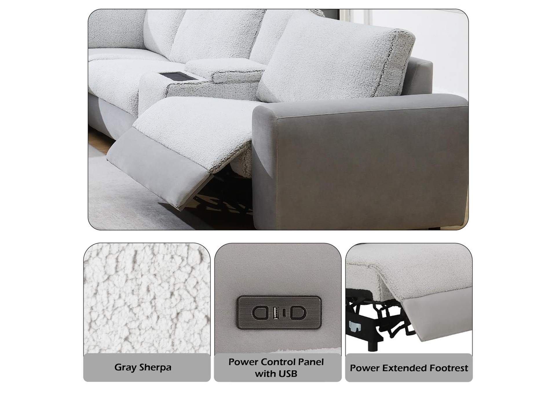 Tarrance Modular Rf Power Recliner image 15