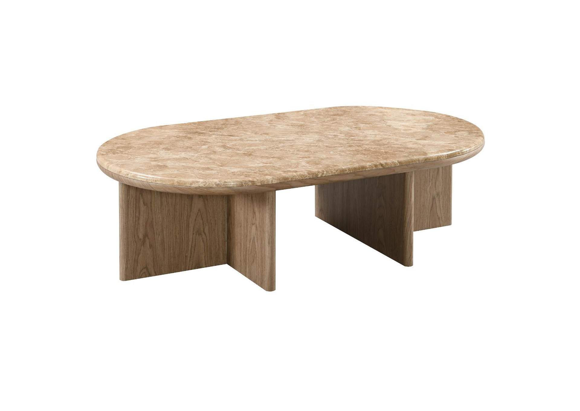 Markku Coffee Table with Natural Marble image 4