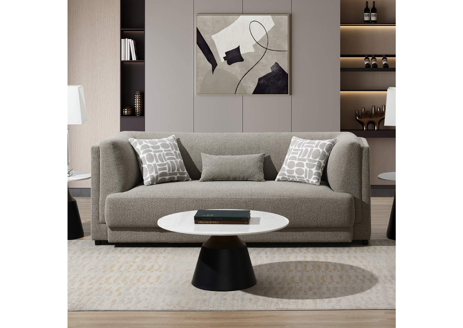 Glenda Sofa with 3 Pillows image 1