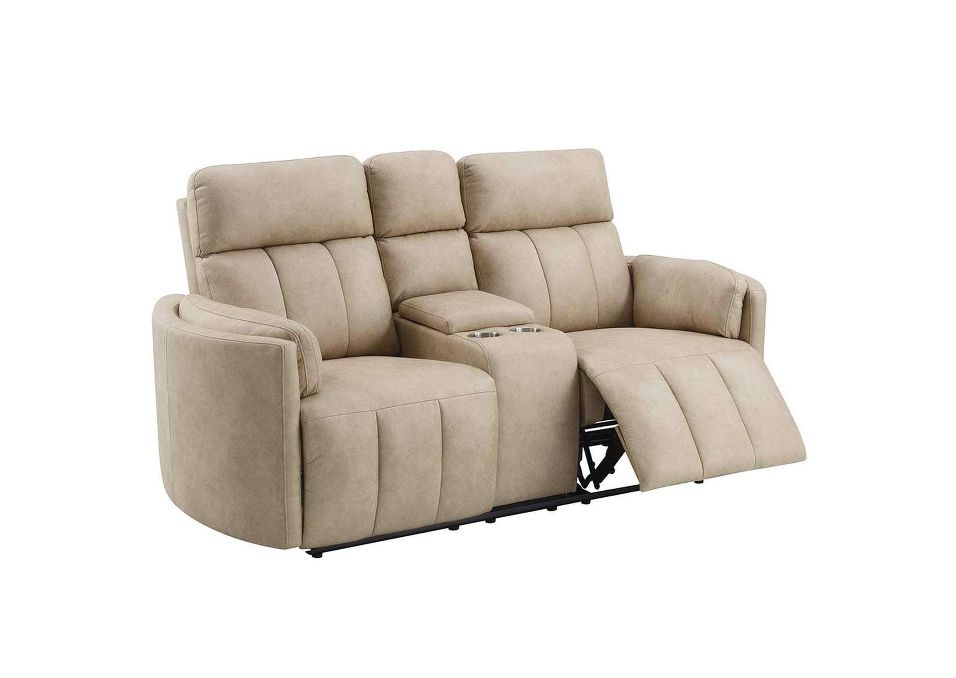 Elison Motion Loveseat with Console image 5