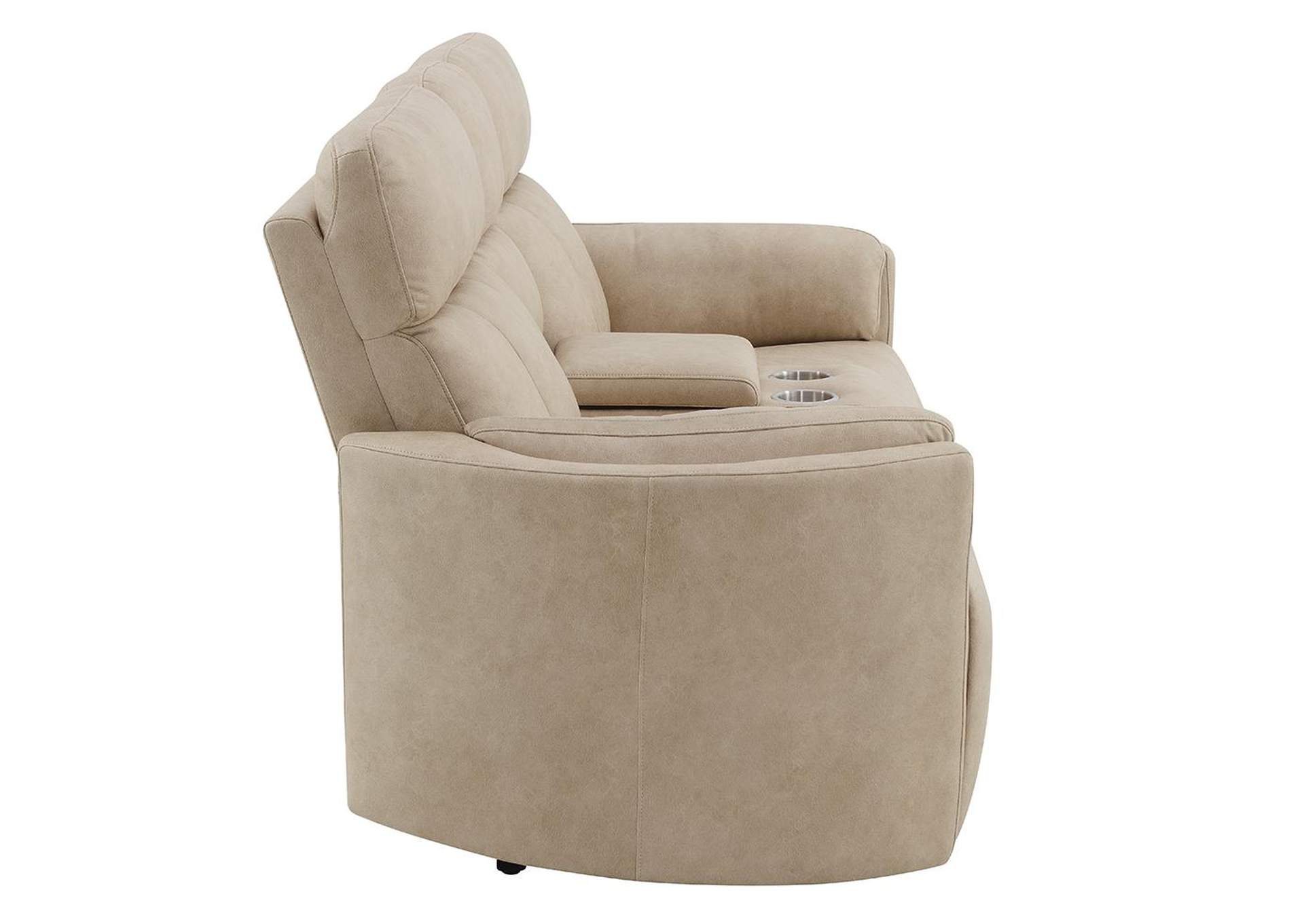 Elison Motion Loveseat with Console image 6