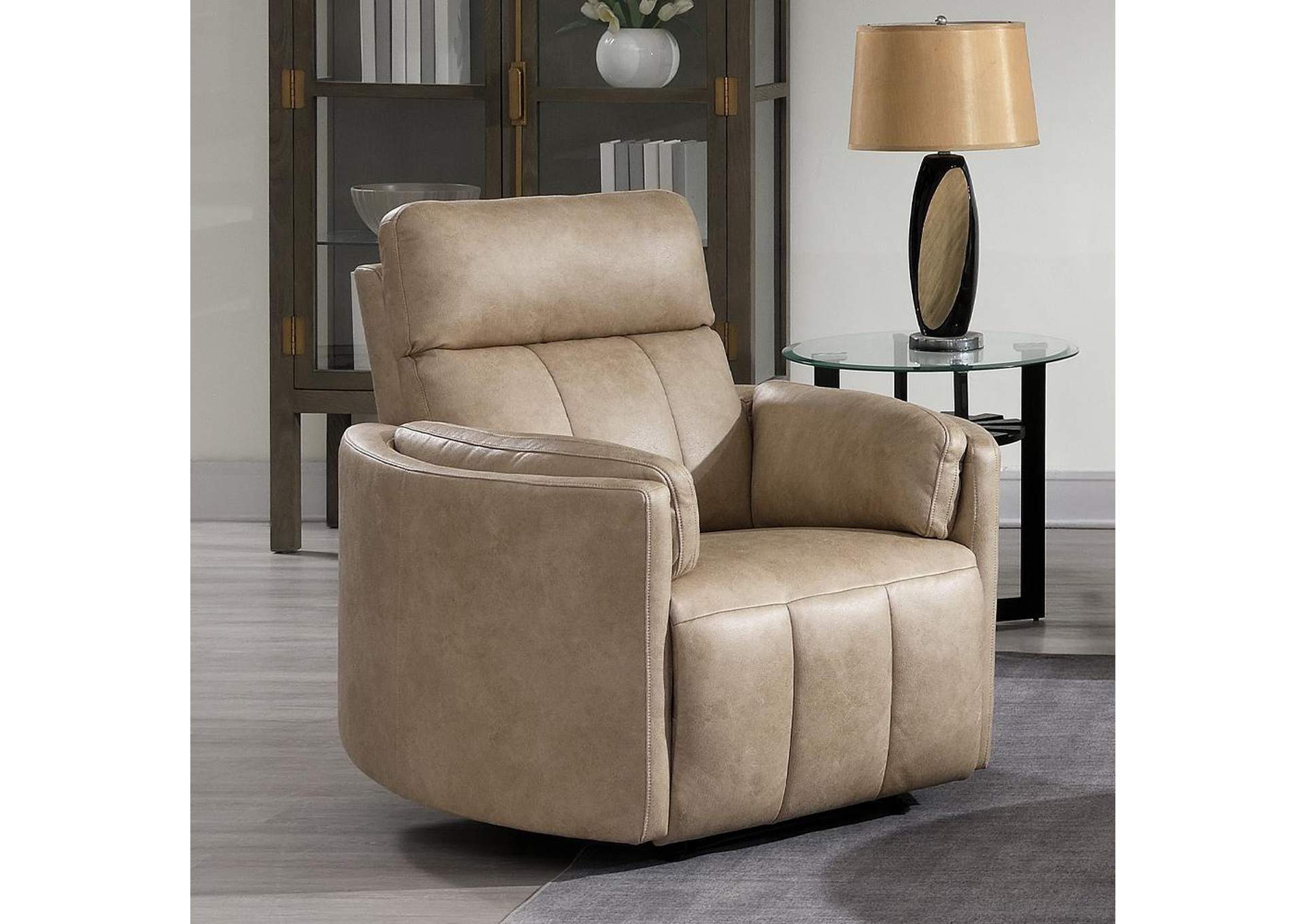 Elison Motion Glider Recliner with Swivel image 1