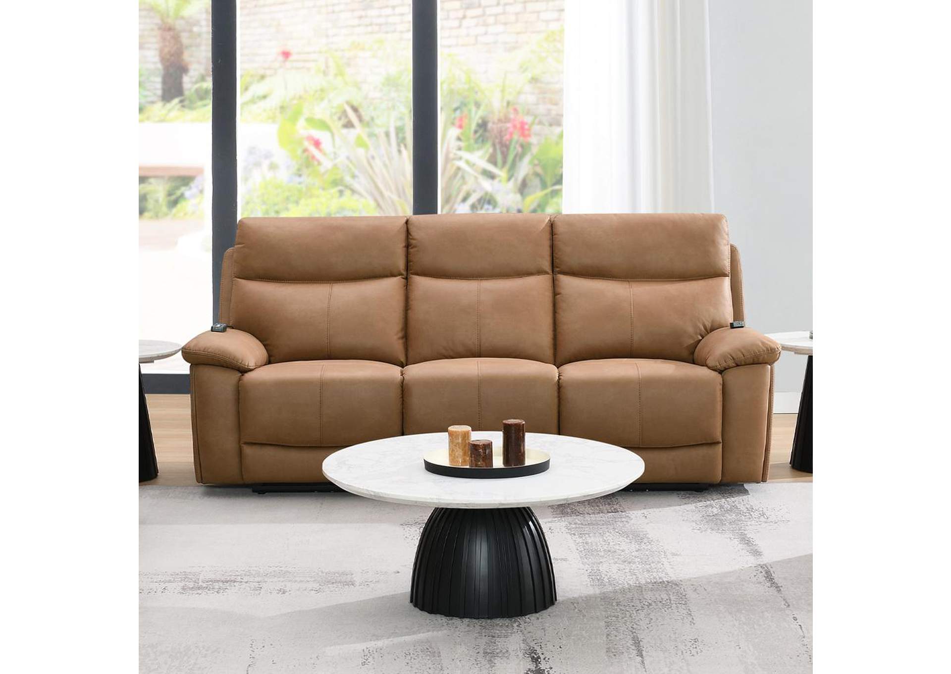 Chavis Power Motion Sofa with USB and Power Headrest image 1