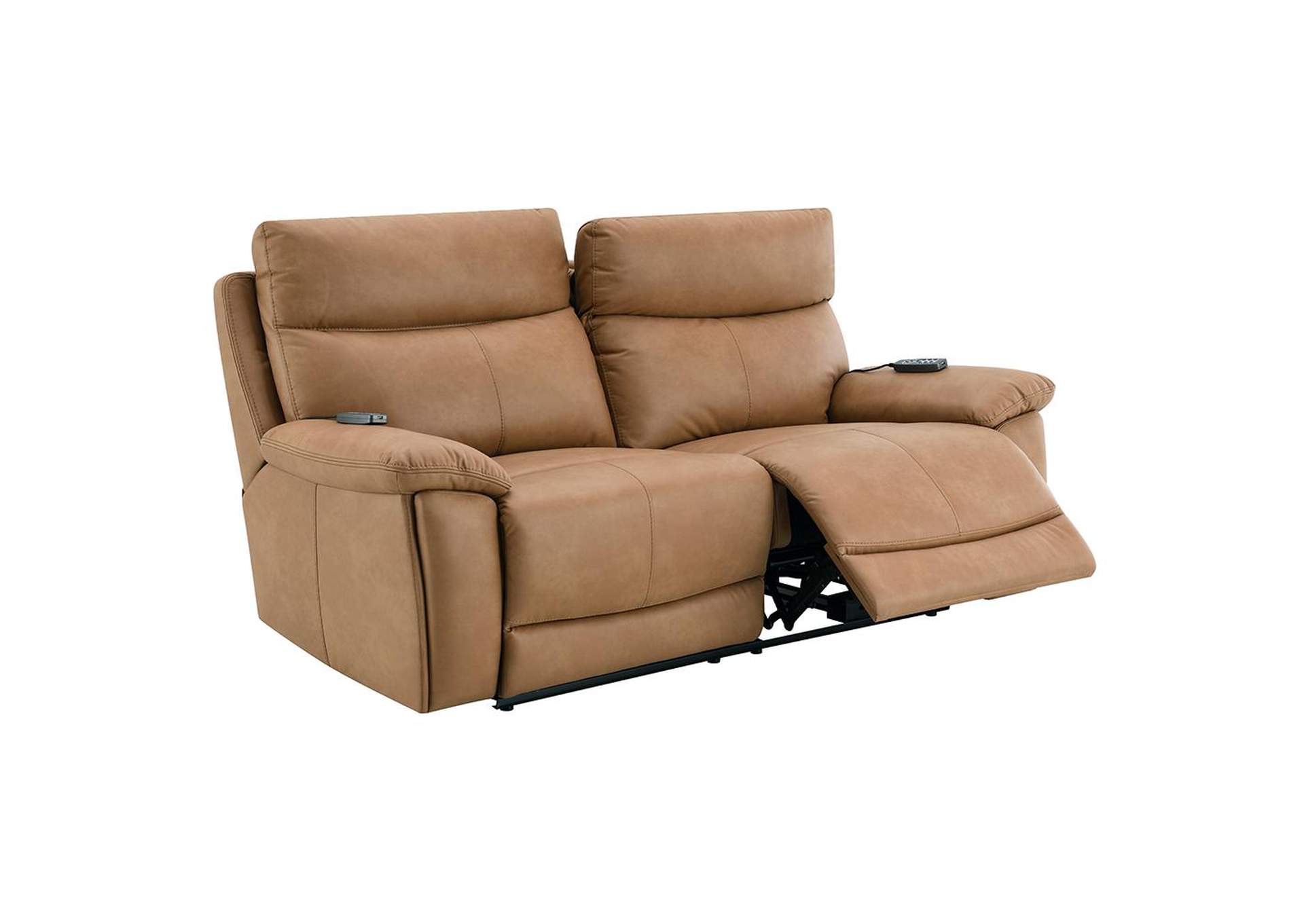 Chavis Power Motion Loveseat with USB and Power Headrest image 4