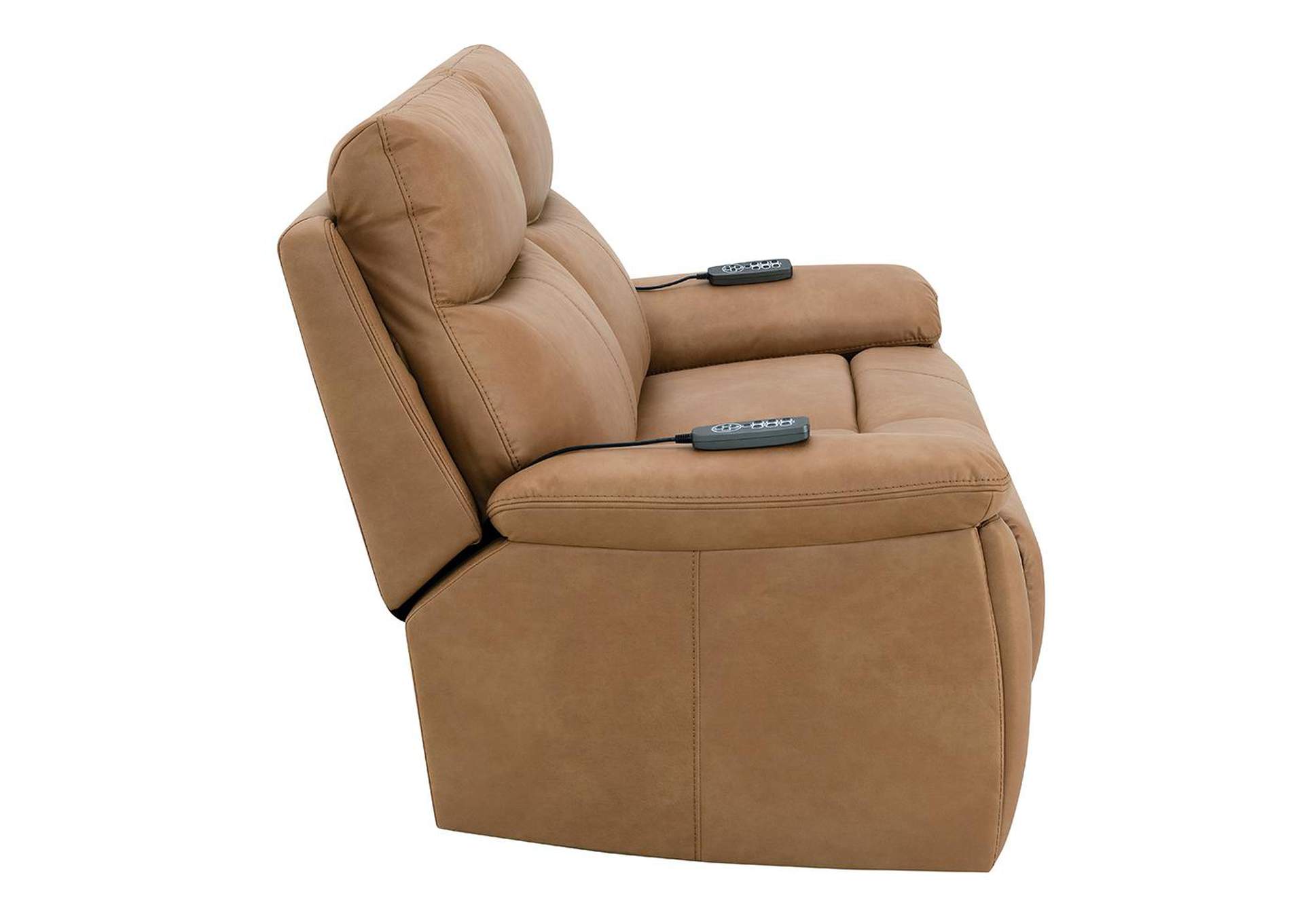 Chavis Power Motion Loveseat with USB and Power Headrest image 6