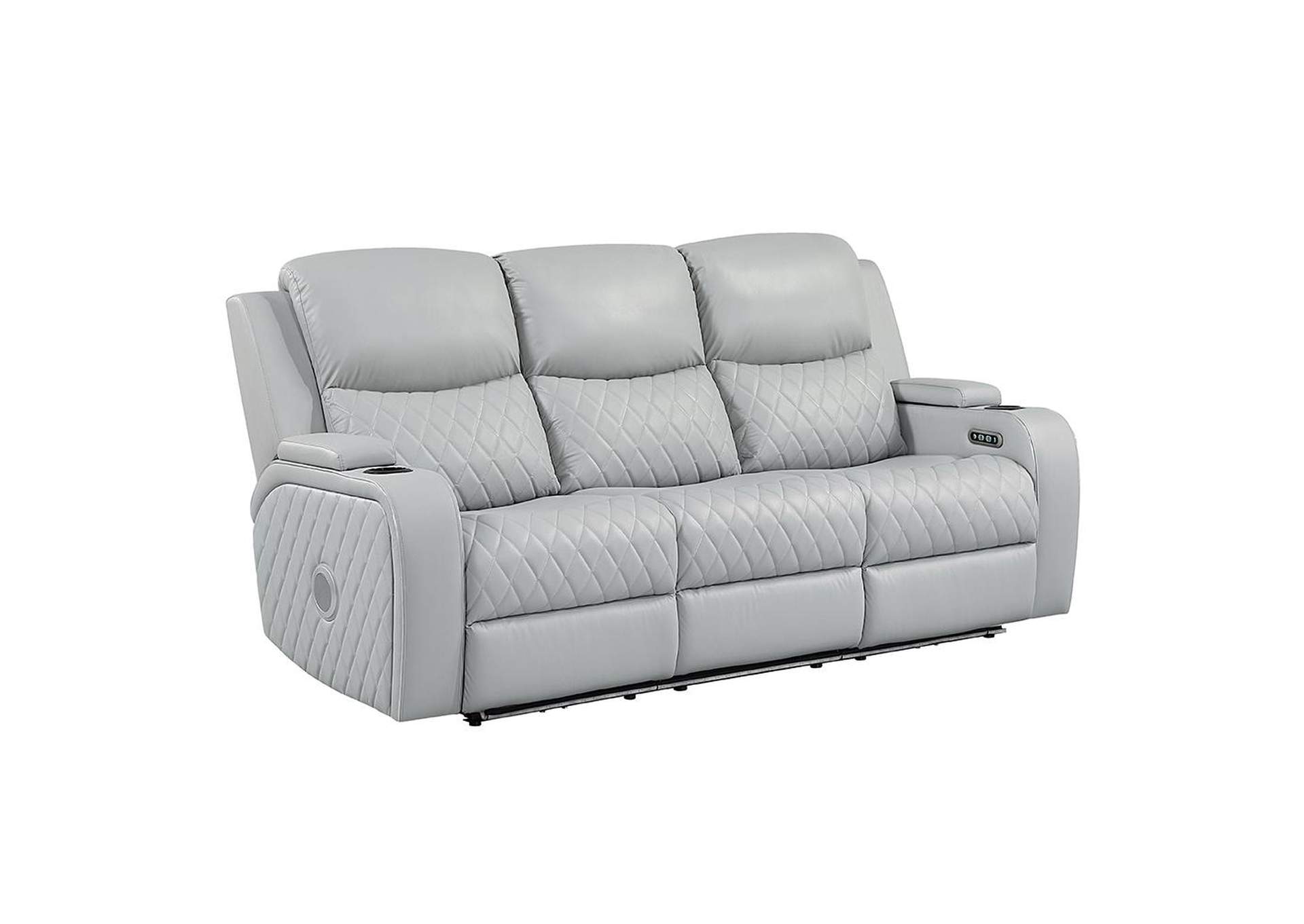 Elonzo Power Motion Sofa with Led, Power Headrest and Speaker image 3
