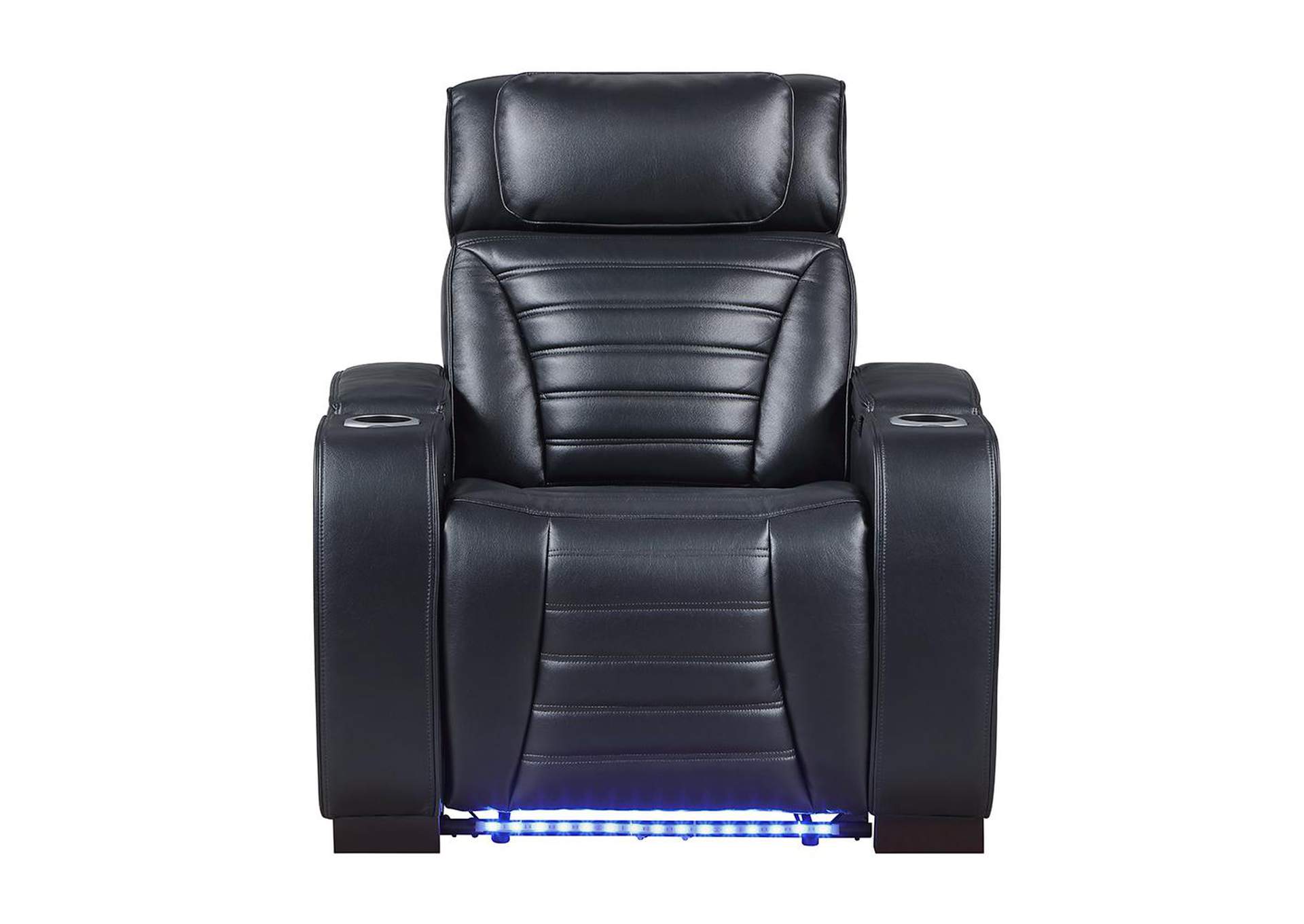 Ephron Power Motion Recliner with Power Headrest and Led image 5
