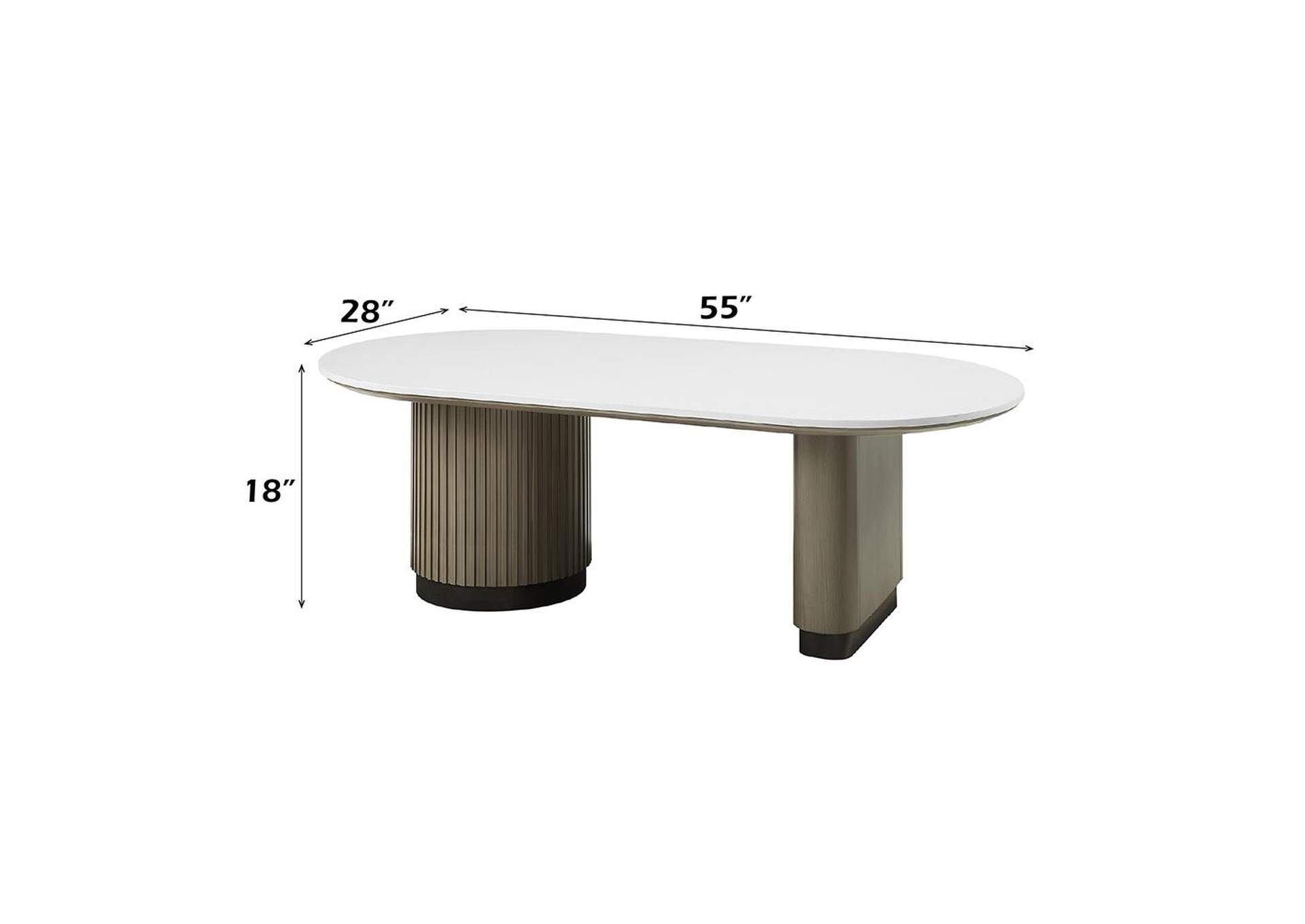 Clayten Coffee Table with Engineered Top image 7
