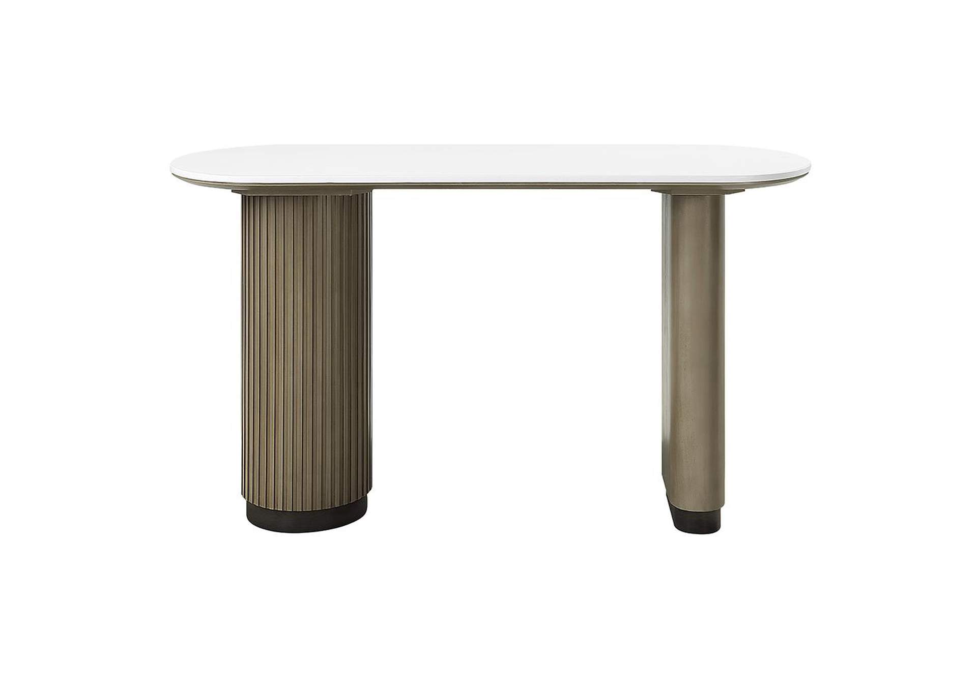 Clayten Sofa Table with Engineered Top image 4