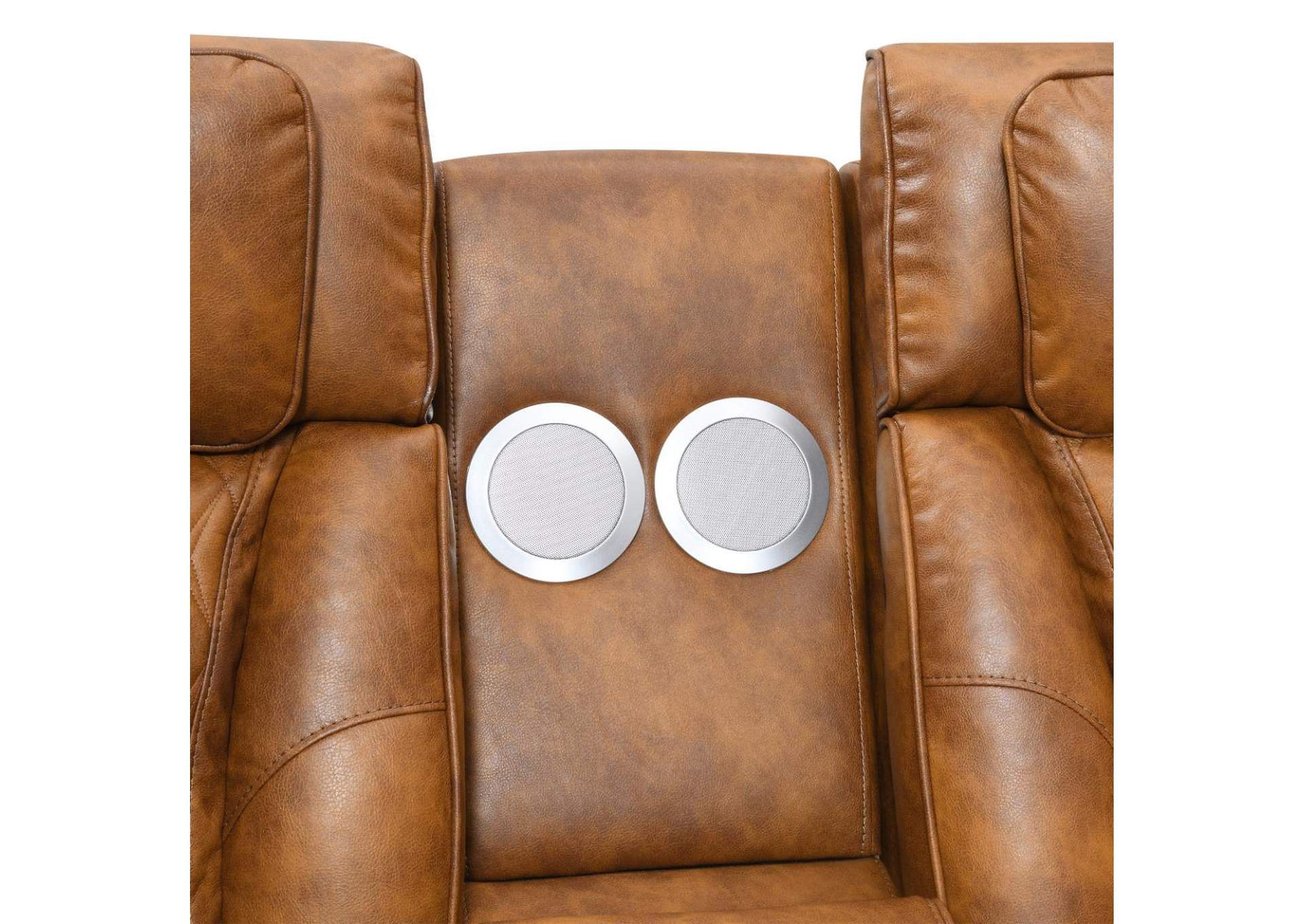Taddeo Power Motion Sectional Sofa Set with Power Headrest, Massage and Led image 10